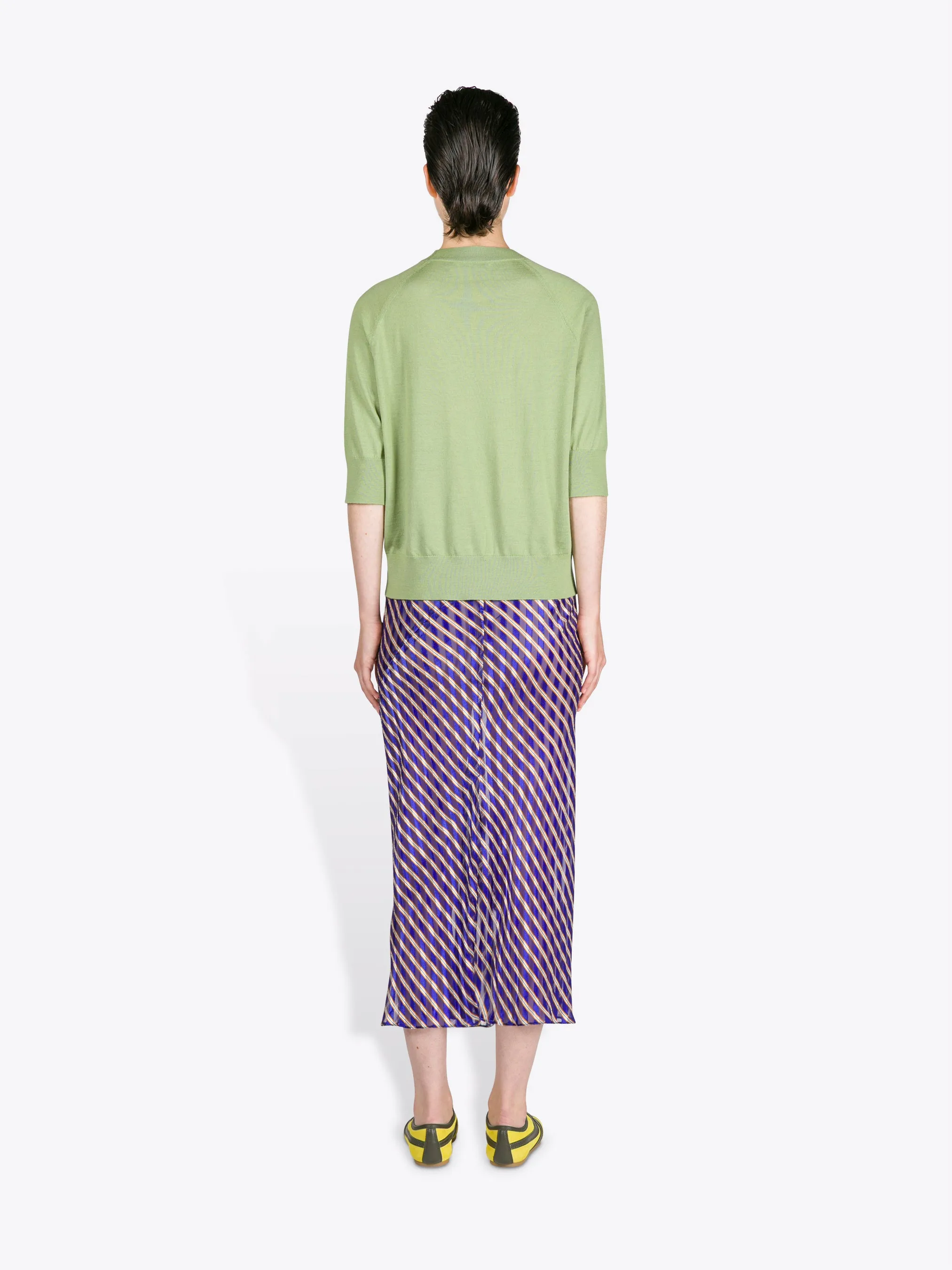 Devoré midi skirt sold by Dries Van Noten product image thumbnail 4