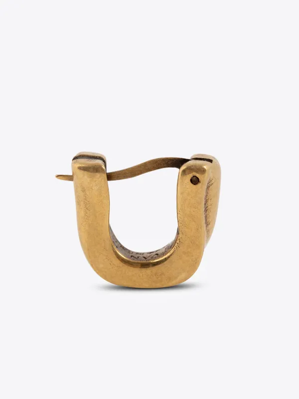 Mini hoop earring made by Dries Van Noten