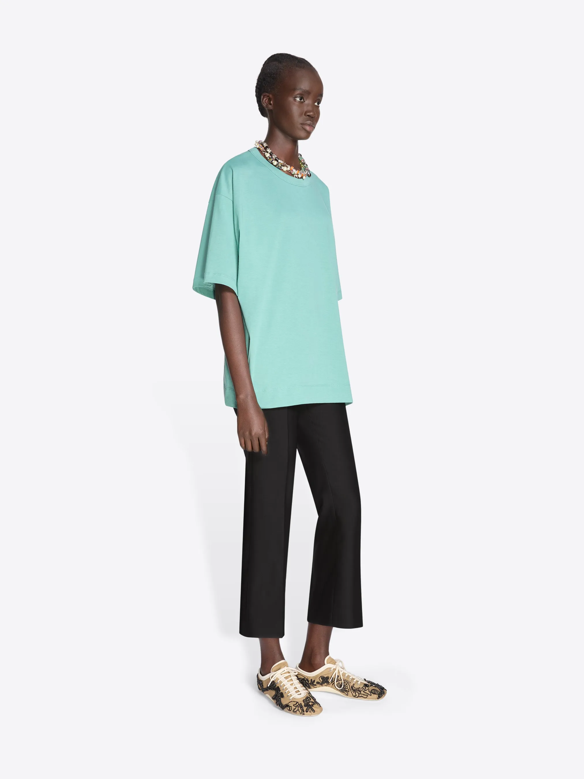 Loose cotton tee sold by Dries Van Noten product image thumbnail 3