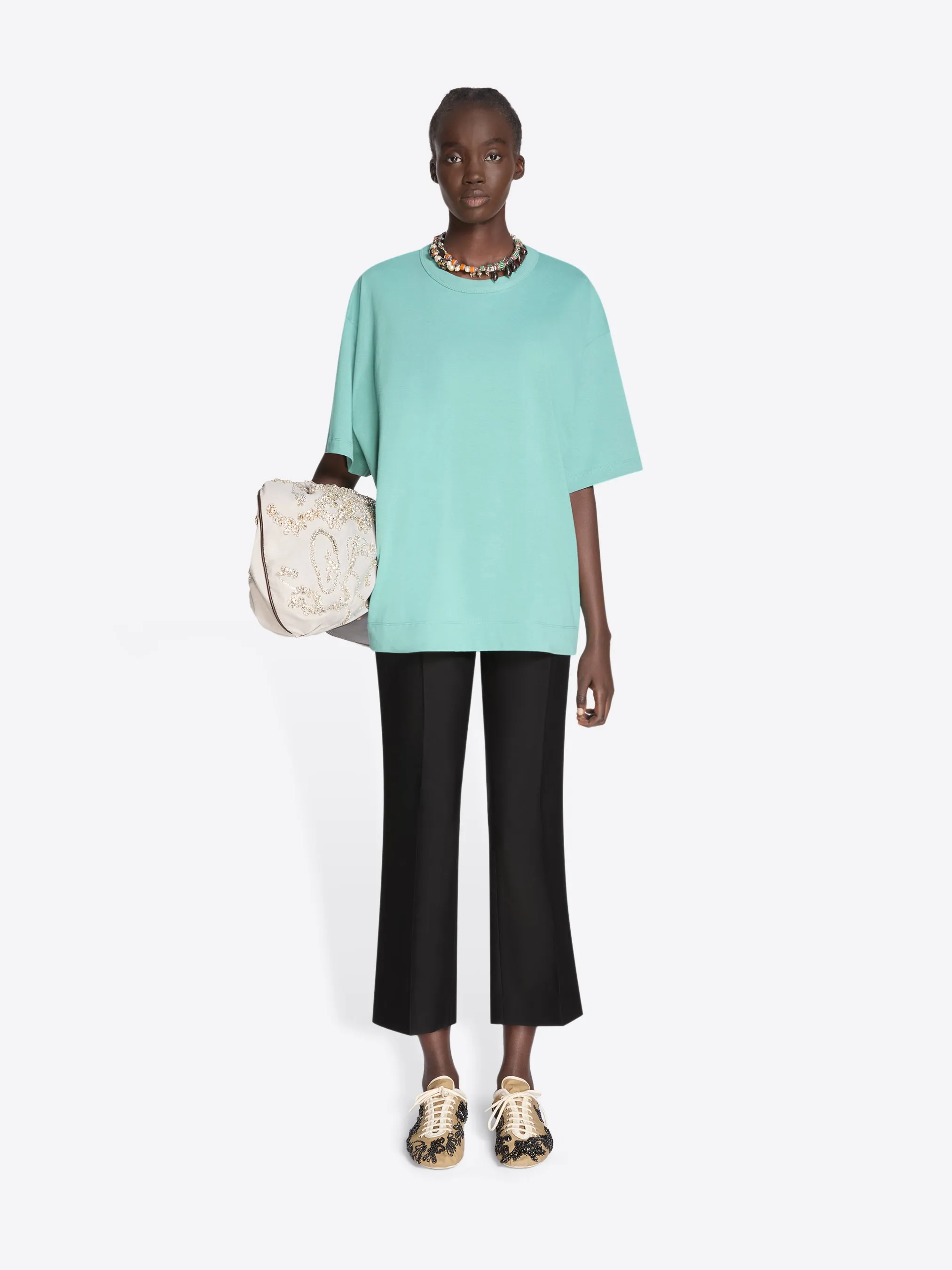 Loose cotton tee sold by Dries Van Noten product image thumbnail 2