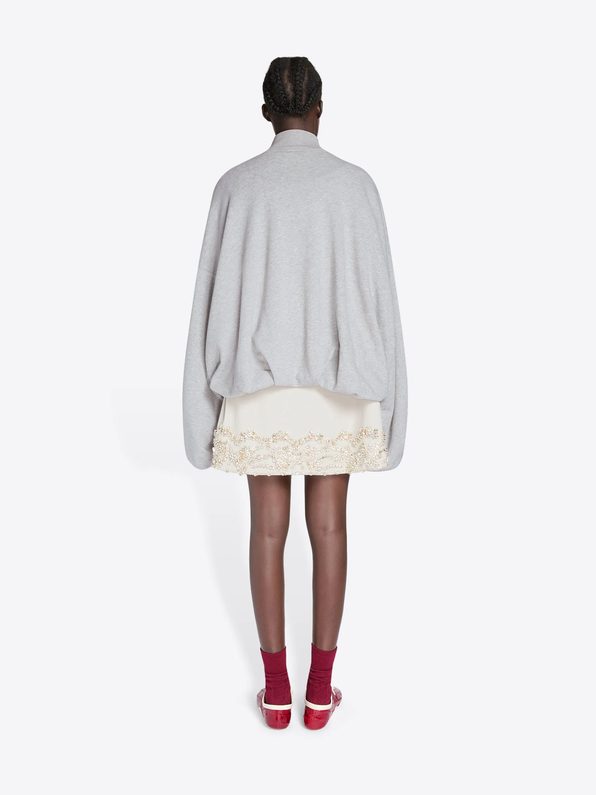 Draped jersey jacket sold by Dries Van Noten product image thumbnail 4