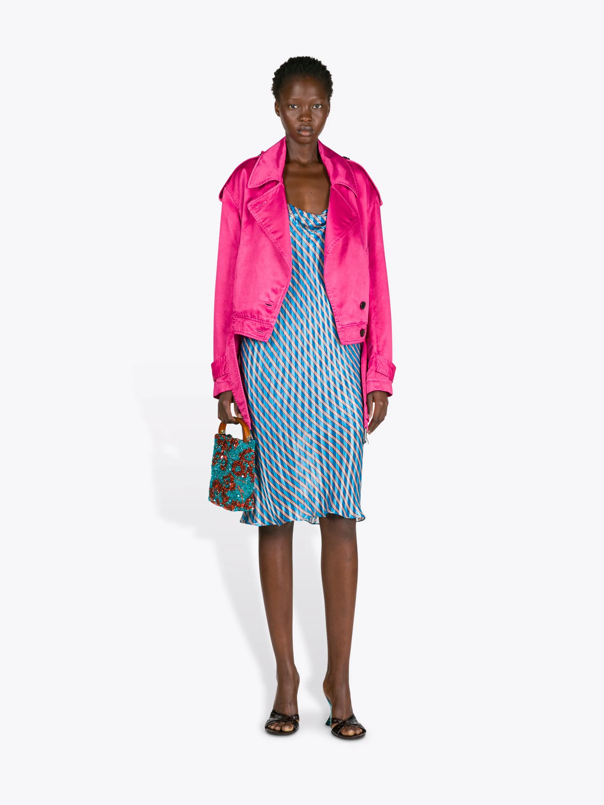 Overdyed biker jacket sold by Dries Van Noten product image thumbnail 2