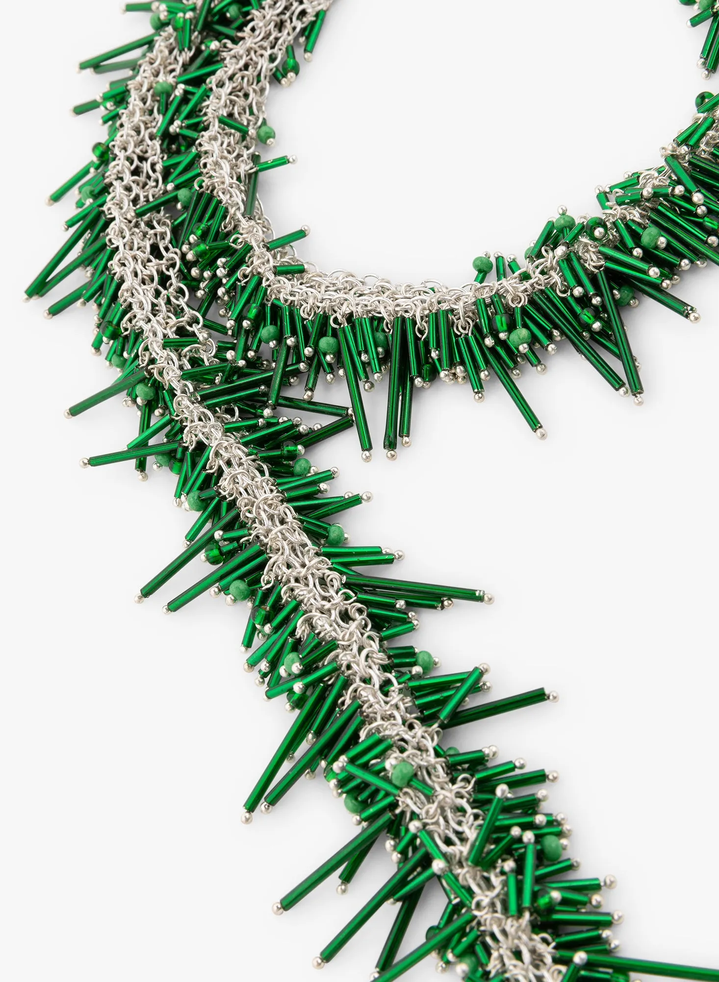 Embroidered scarf necklace sold by Dries Van Noten product image thumbnail 3