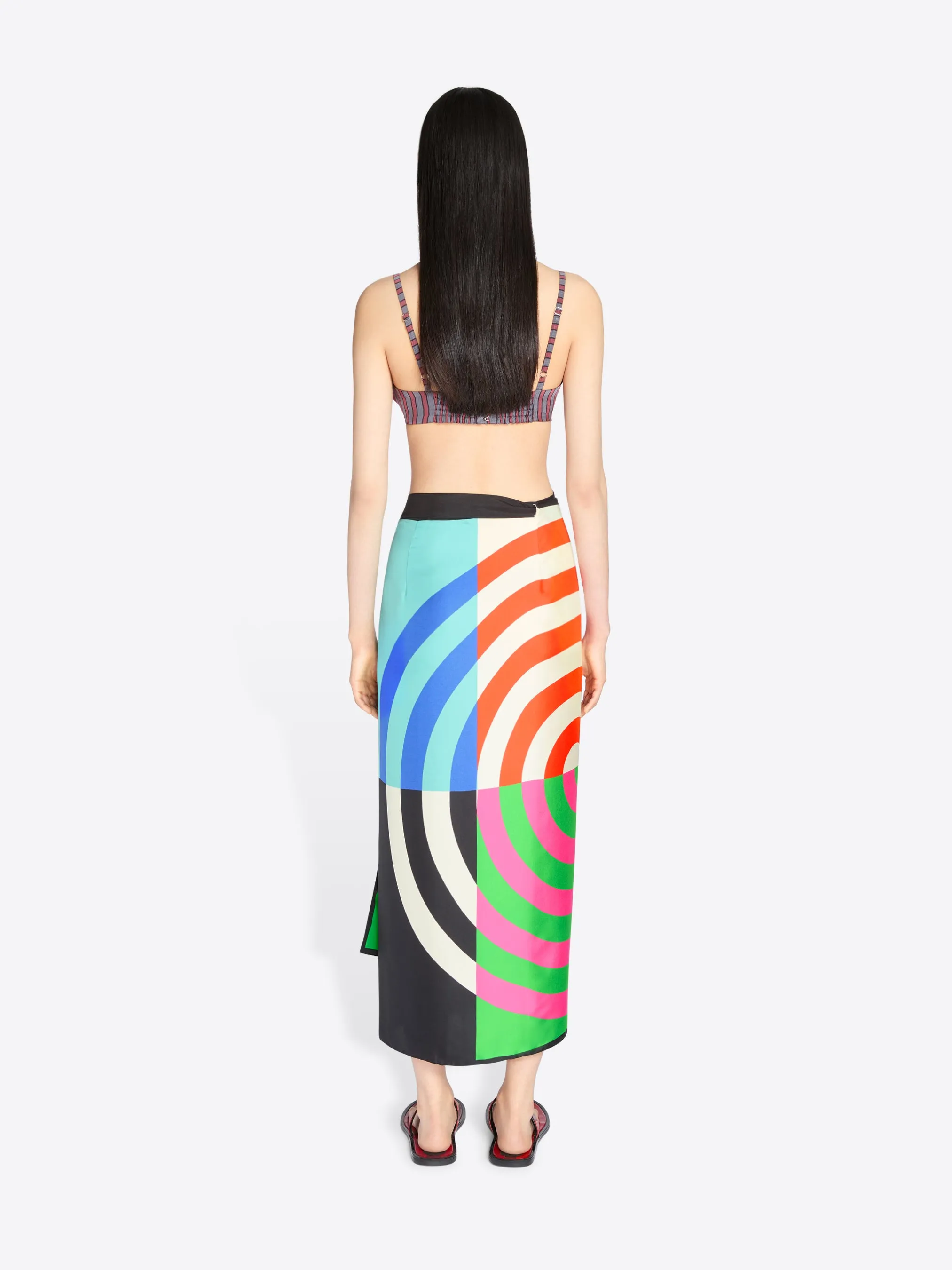 Long wrap scarf-skirt sold by Dries Van Noten product image thumbnail 4