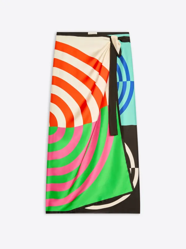 Long wrap scarf-skirt sold by Dries Van Noten