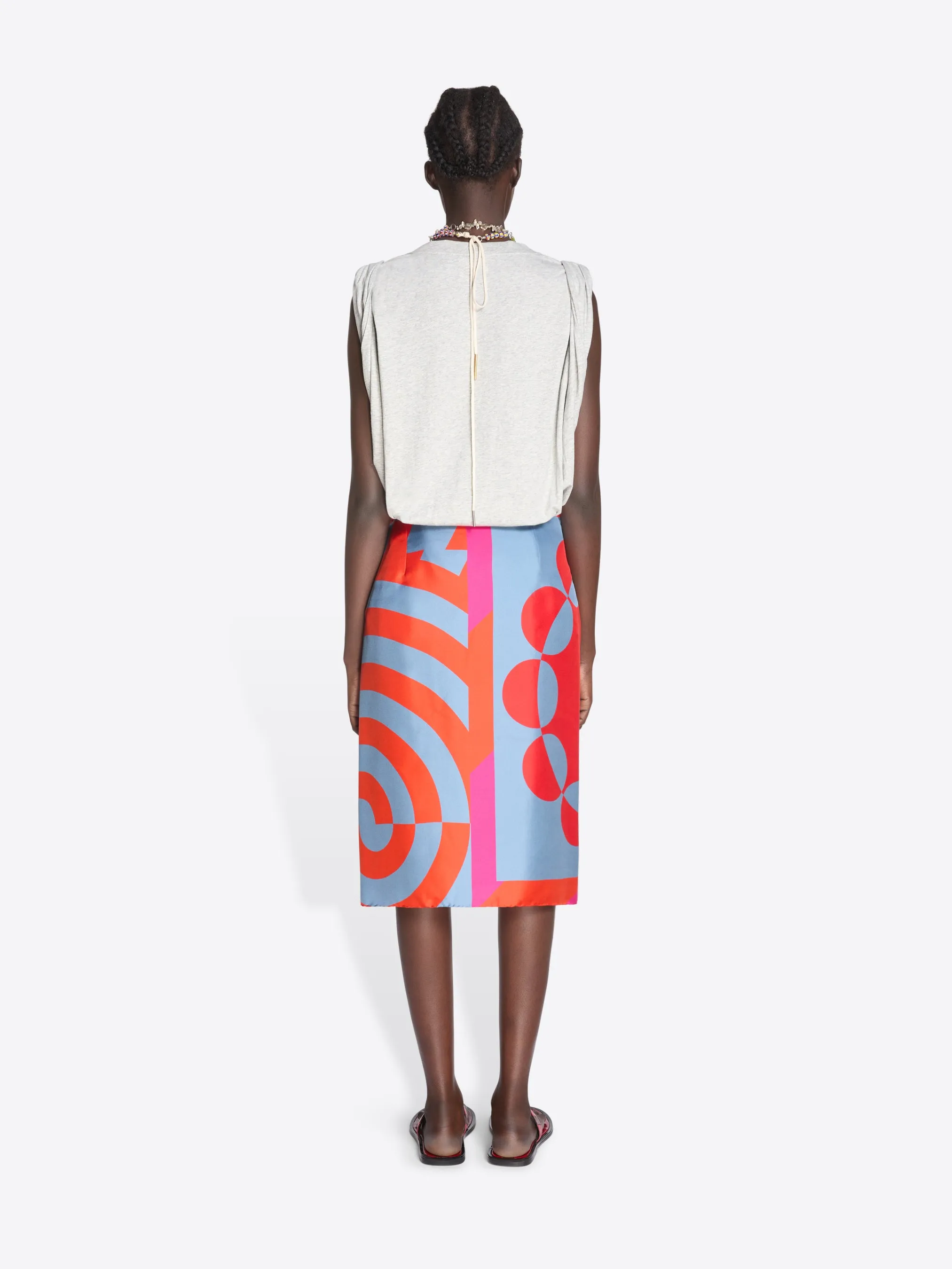 Wrap scarf-skirt sold by Dries Van Noten product image thumbnail 4