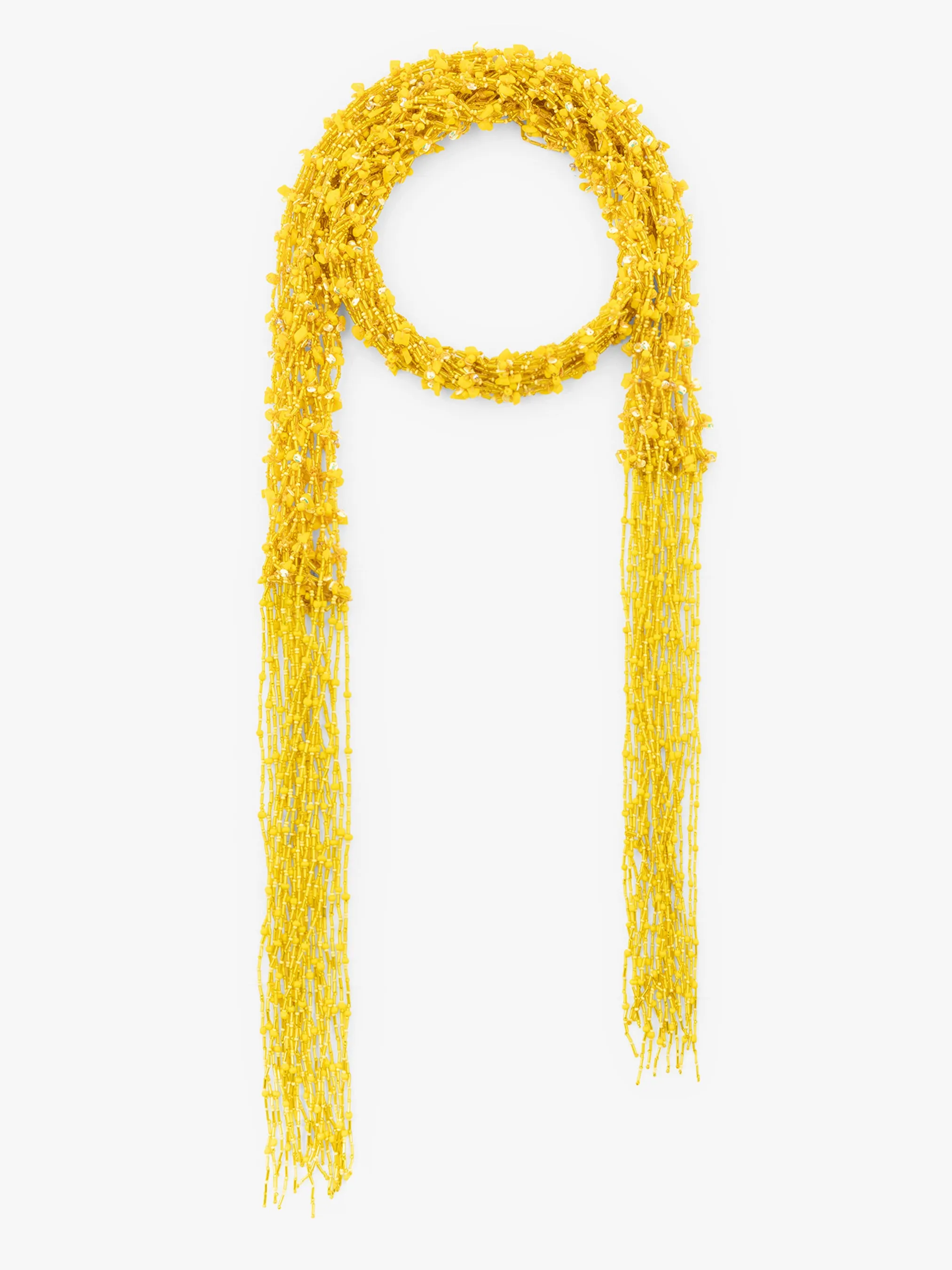 Embroidered scarf necklace sold by Dries Van Noten product image thumbnail 2