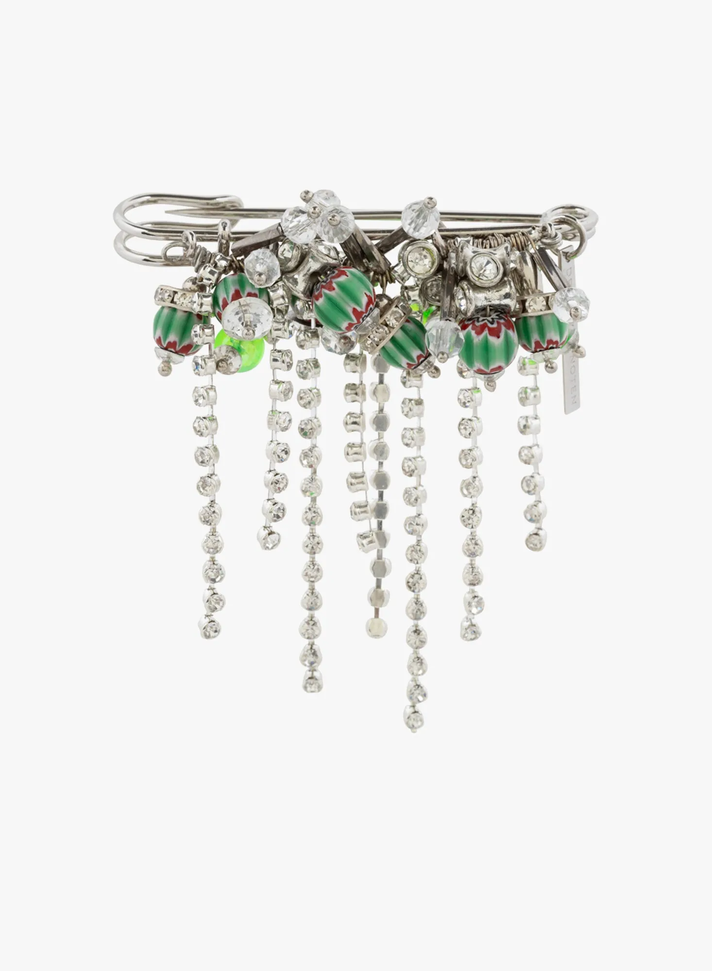 Embellished pin brooch sold by Dries Van Noten product image thumbnail 2