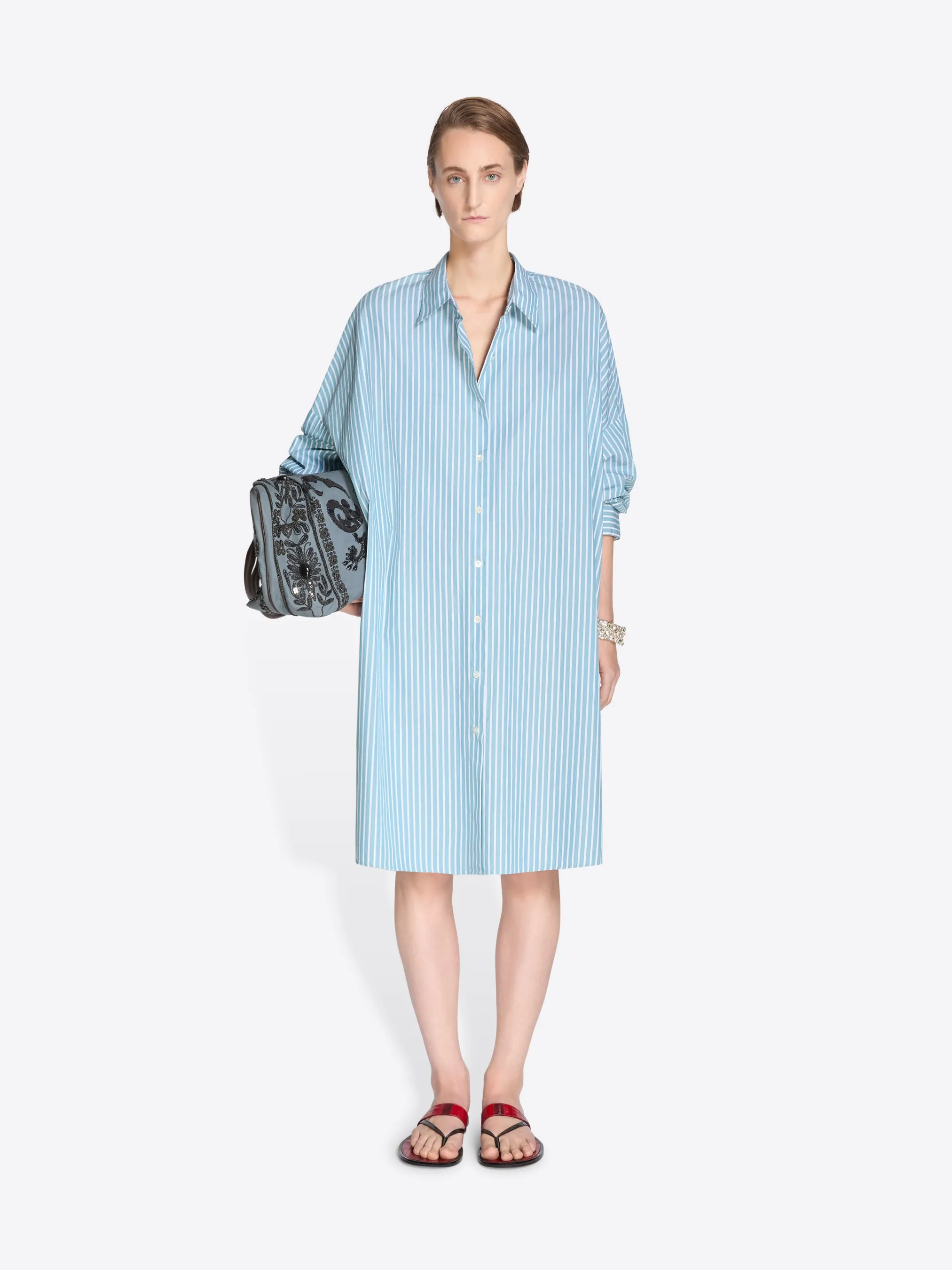 Cotton shirt dress sold by Dries Van Noten product image thumbnail 2