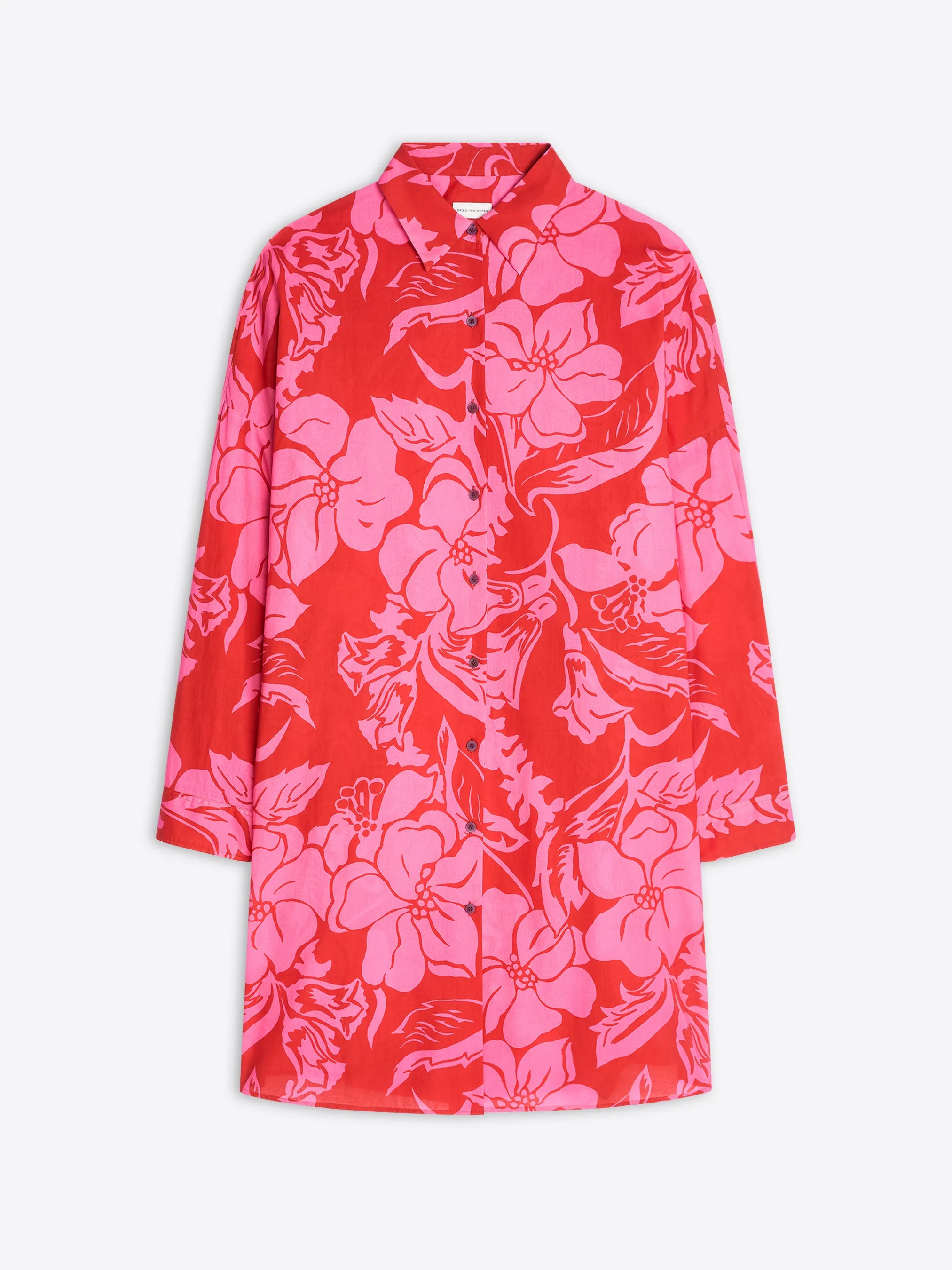 Cotton shirt dress sold by Dries Van Noten