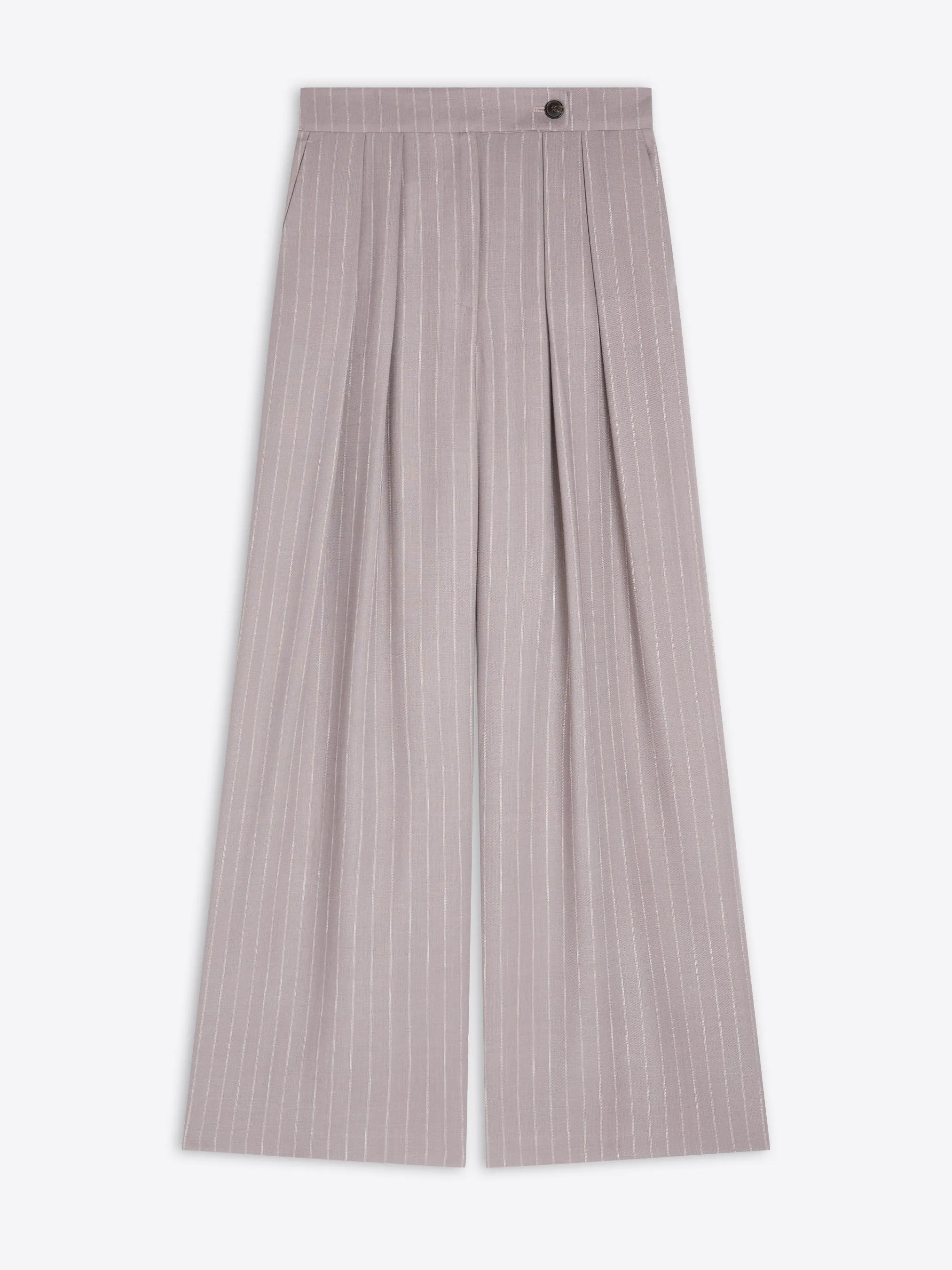 Wide pleated pants sold by Dries Van Noten