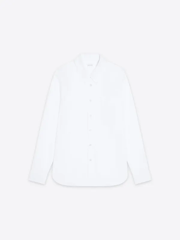 Loose cotton poplin shirt sold by Dries Van Noten