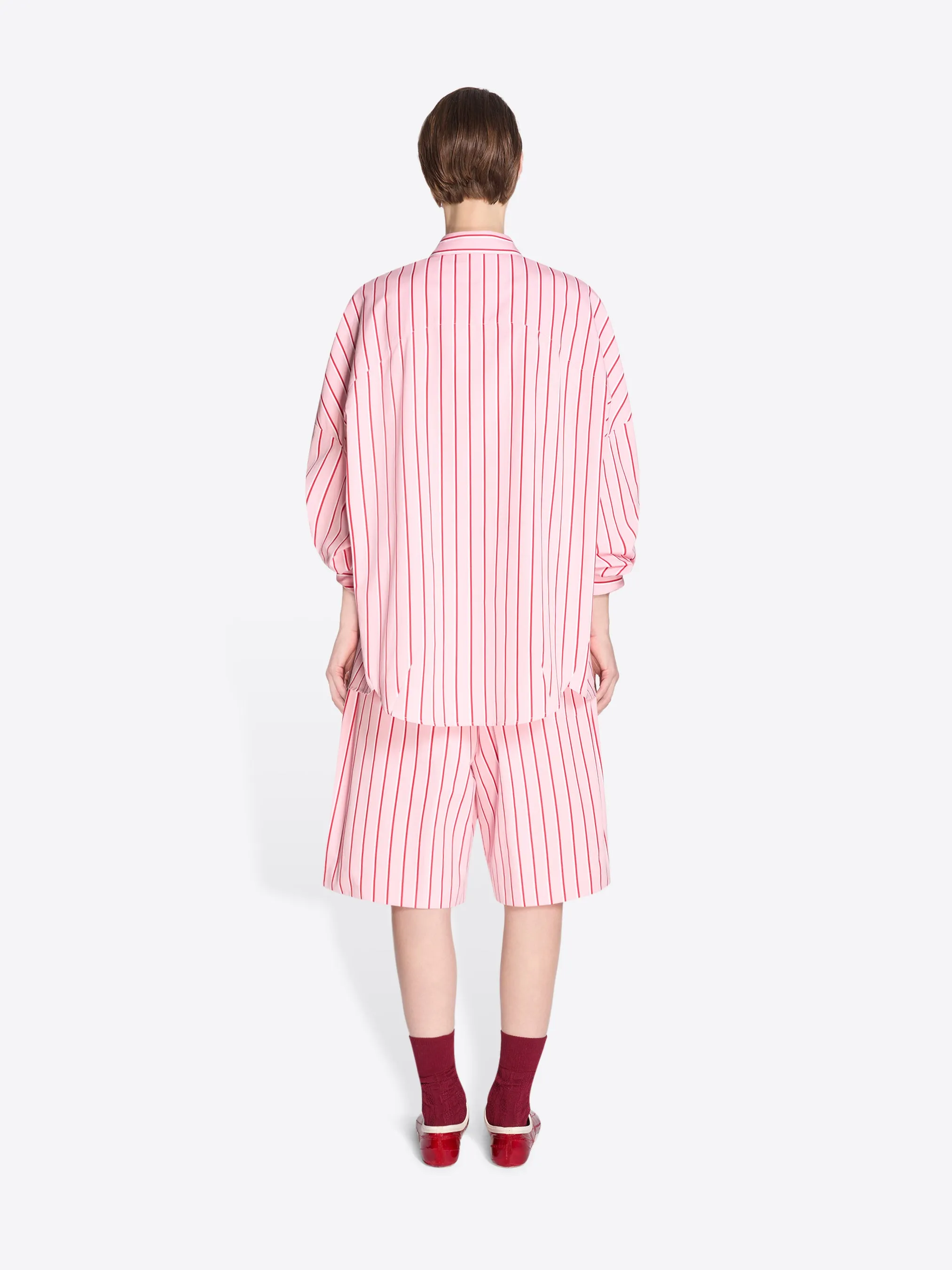 Cotton cocoon shirt sold by Dries Van Noten product image thumbnail 4