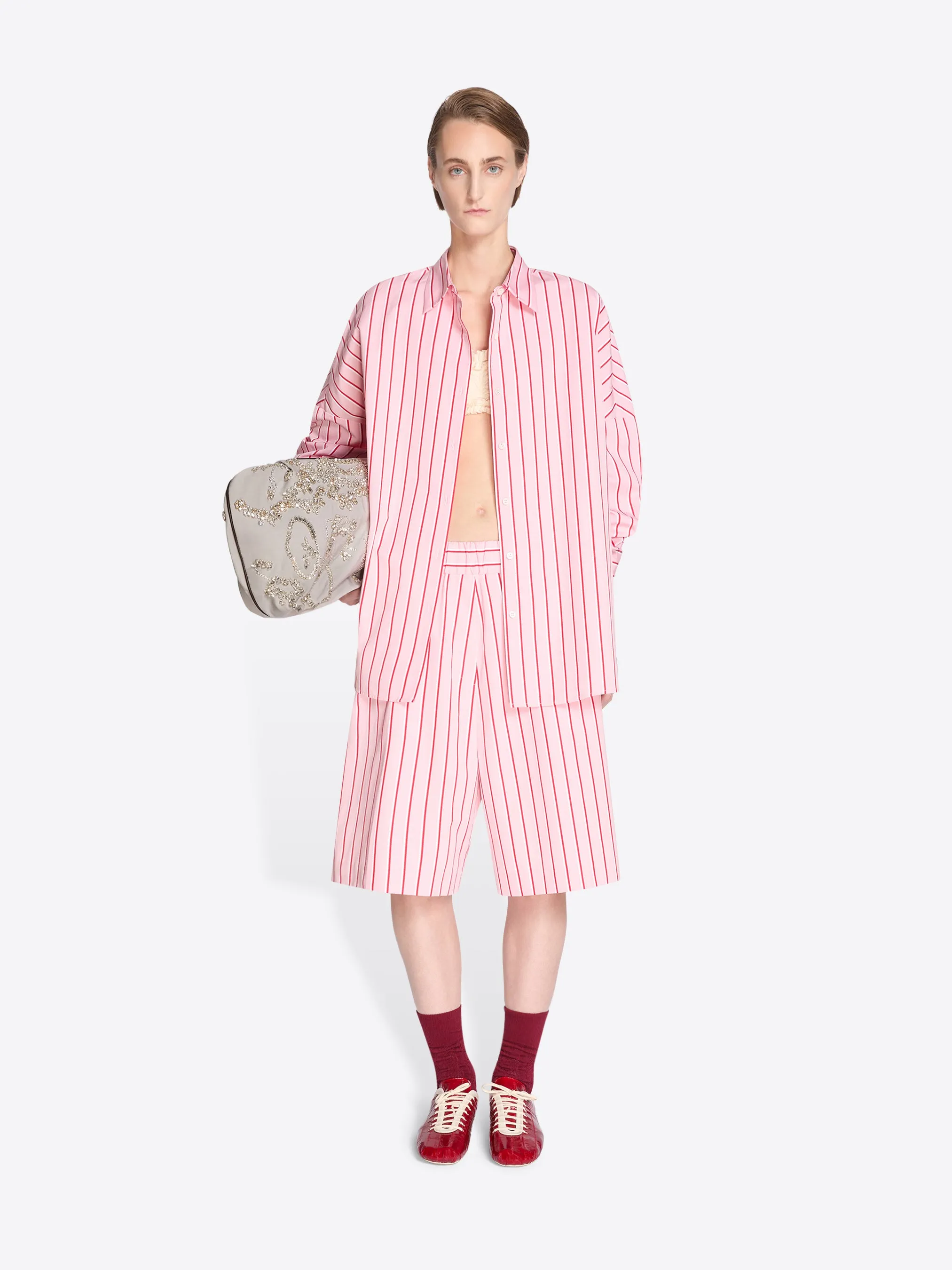 Cotton cocoon shirt sold by Dries Van Noten product image thumbnail 2