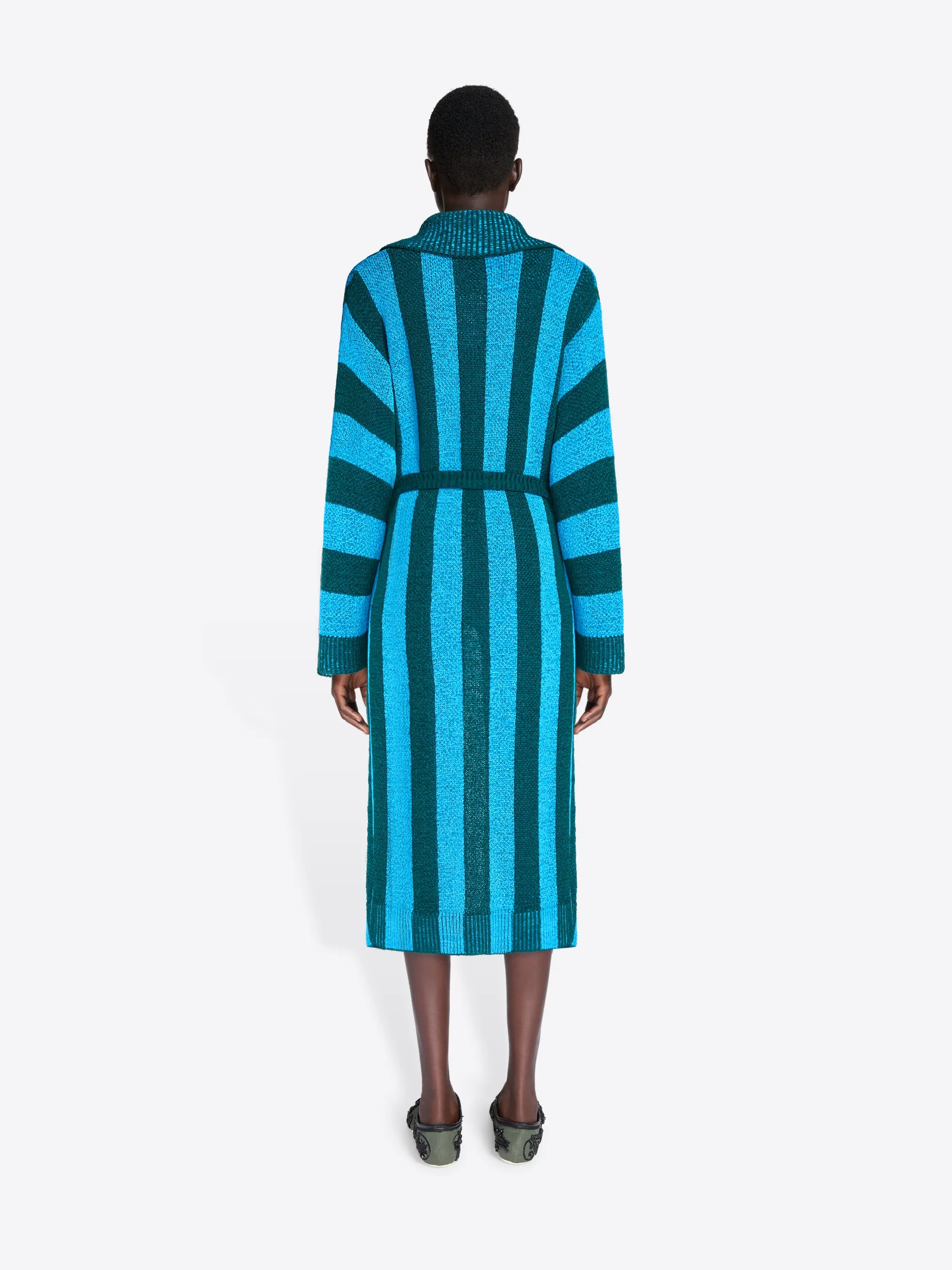 Loose belted cardigan sold by Dries Van Noten product image thumbnail 4
