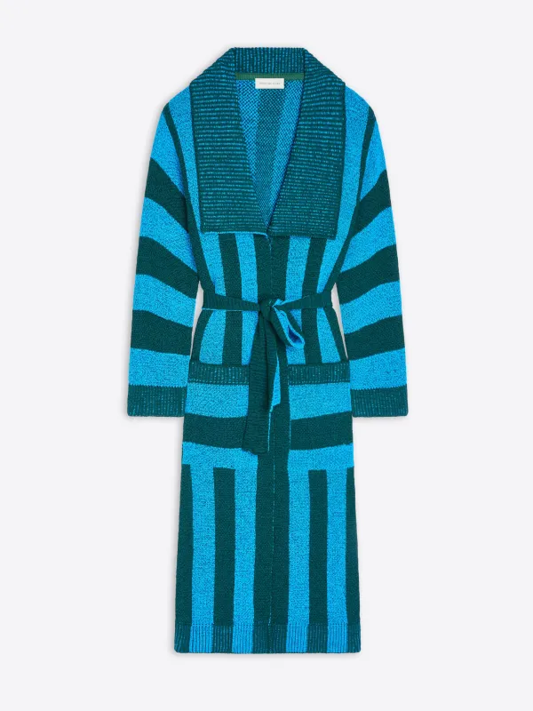 Loose belted cardigan sold by Dries Van Noten