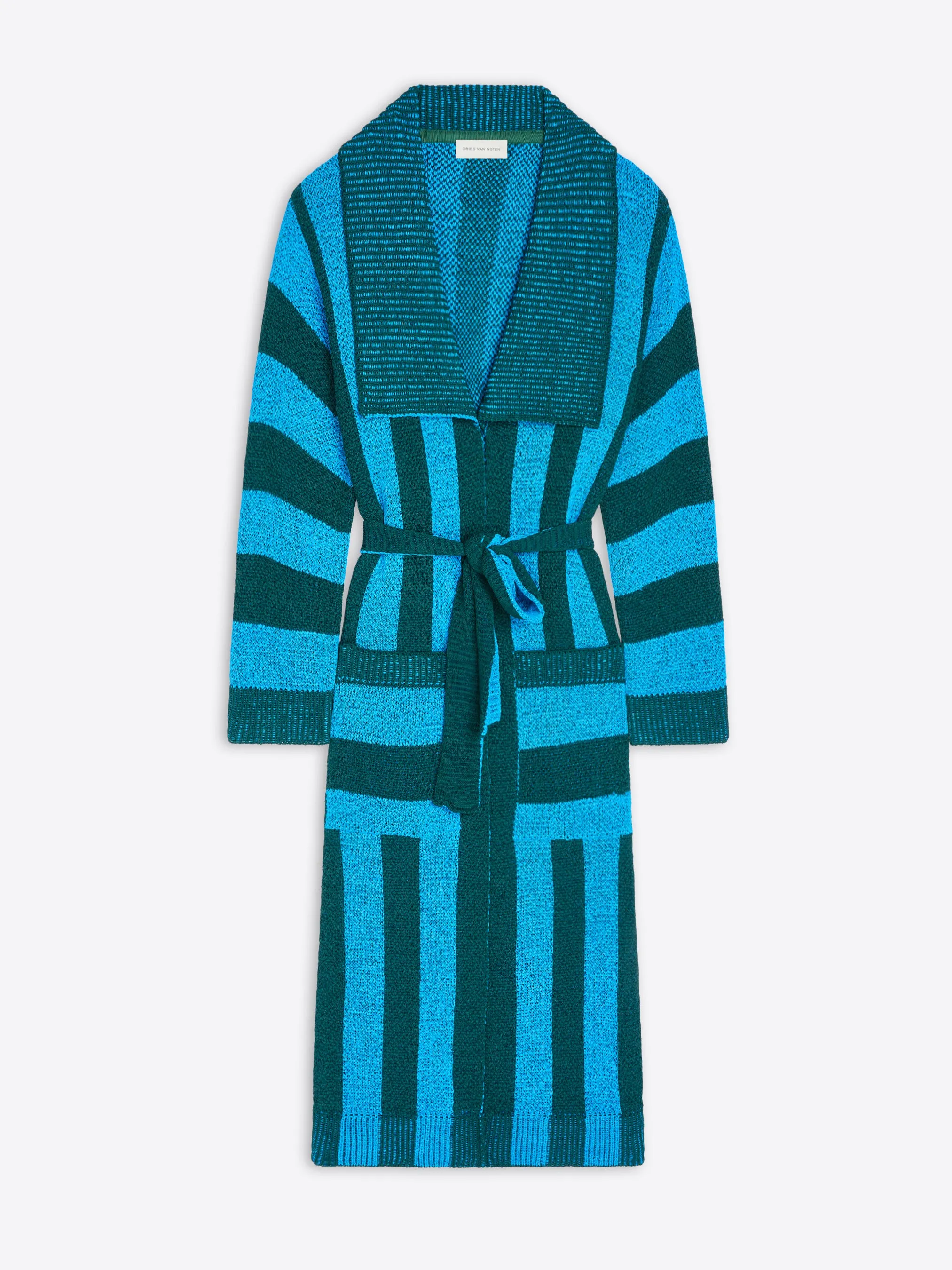 Loose belted cardigan sold by Dries Van Noten