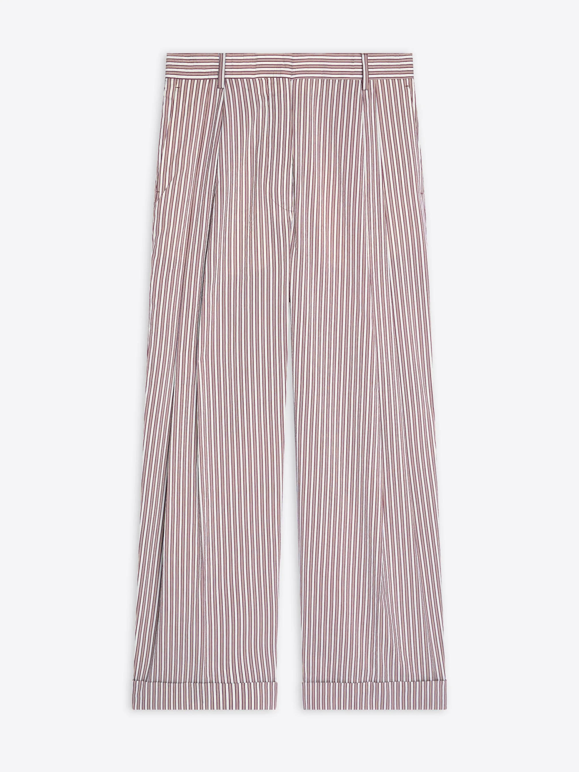 Pleated pants sold by Dries Van Noten