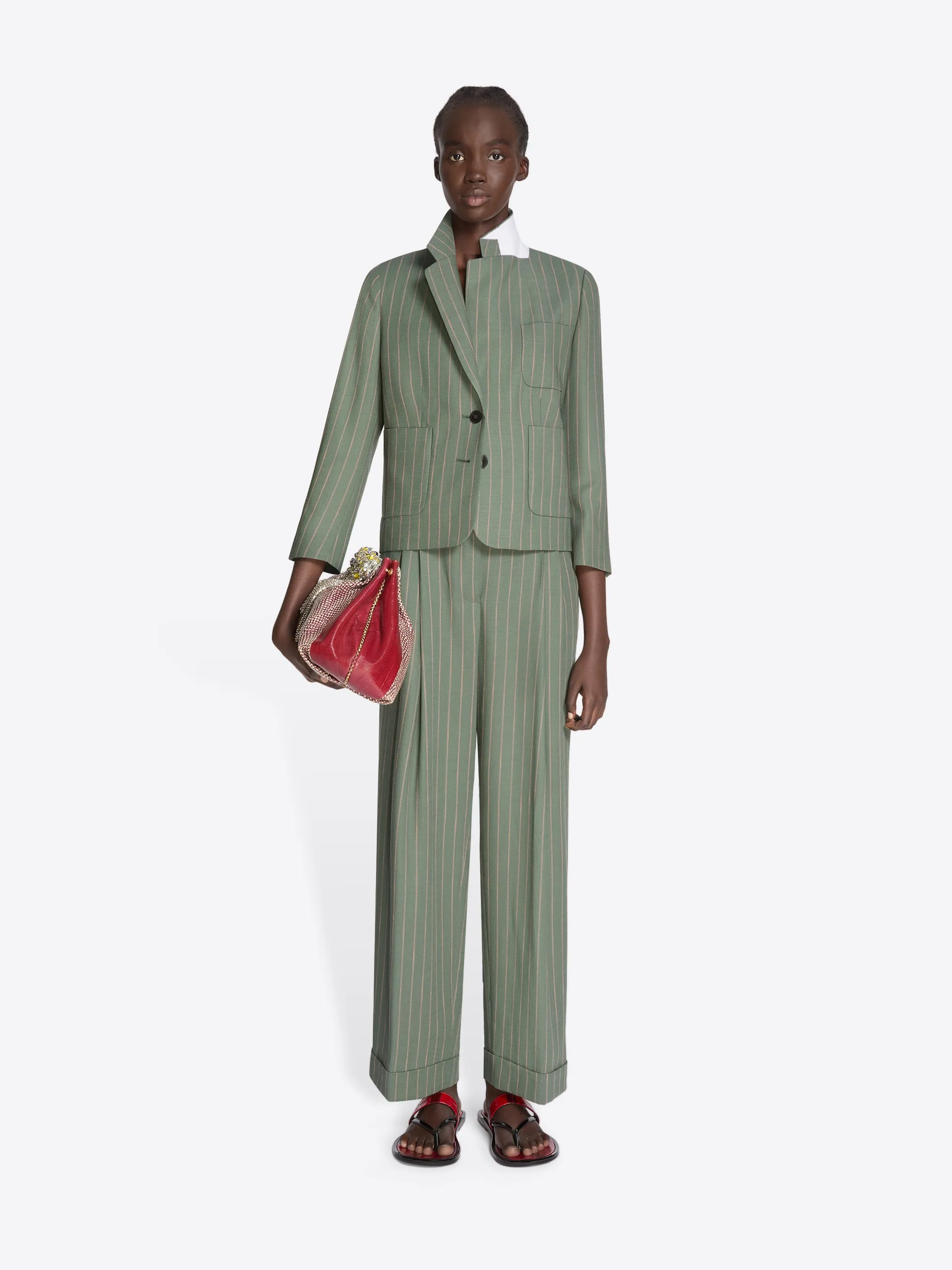 Pleated pants sold by Dries Van Noten product image thumbnail 2