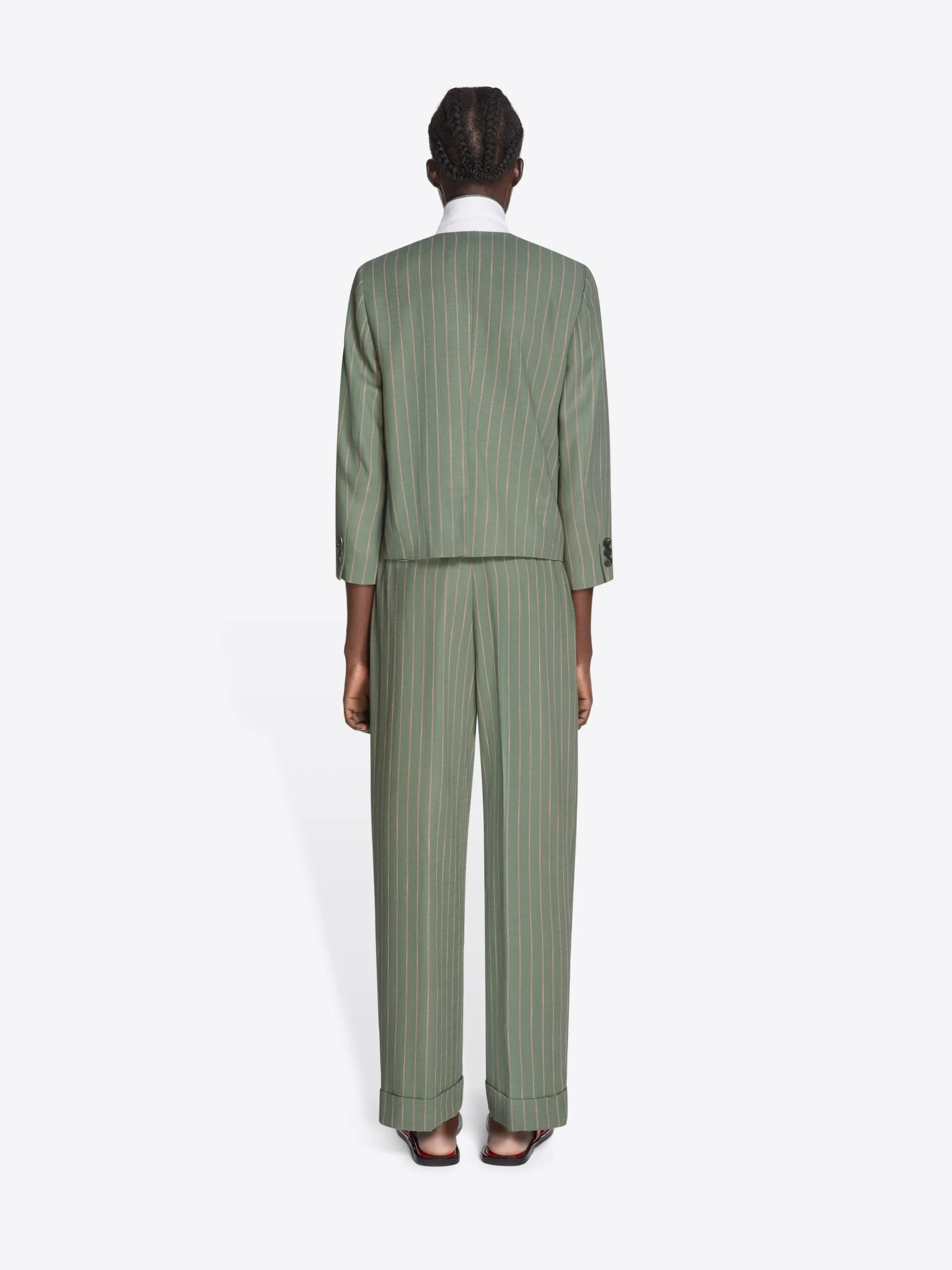 Pleated pants sold by Dries Van Noten product image thumbnail 4