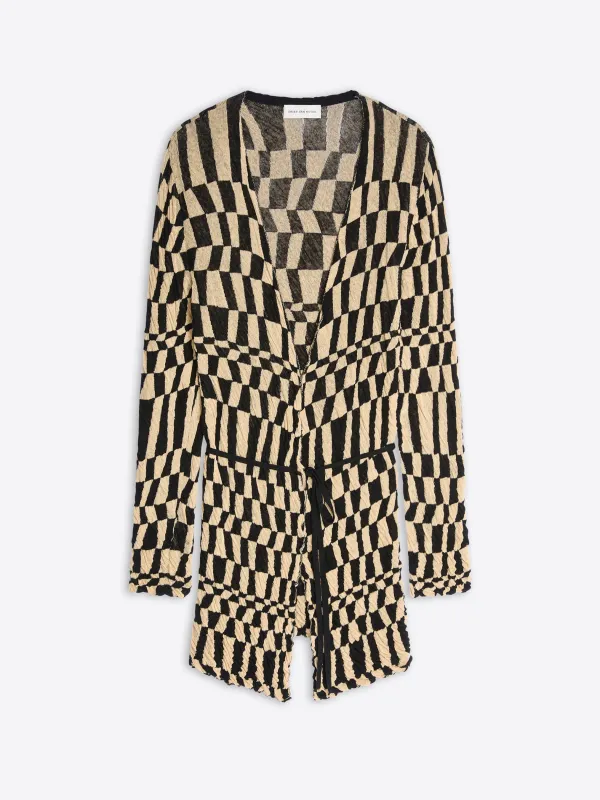 Jacquard cardigan sold by Dries Van Noten