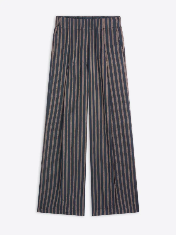 Wide pleated pants made by Dries Van Noten