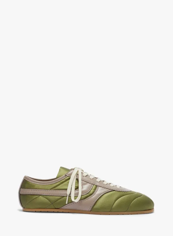 Satin sneakers sold by Dries Van Noten
