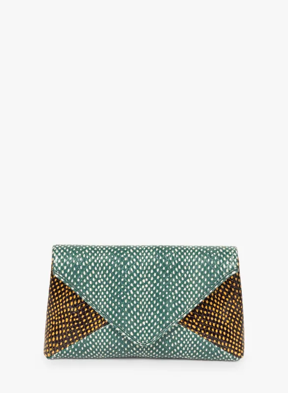Leather envelope bag made by Dries Van Noten