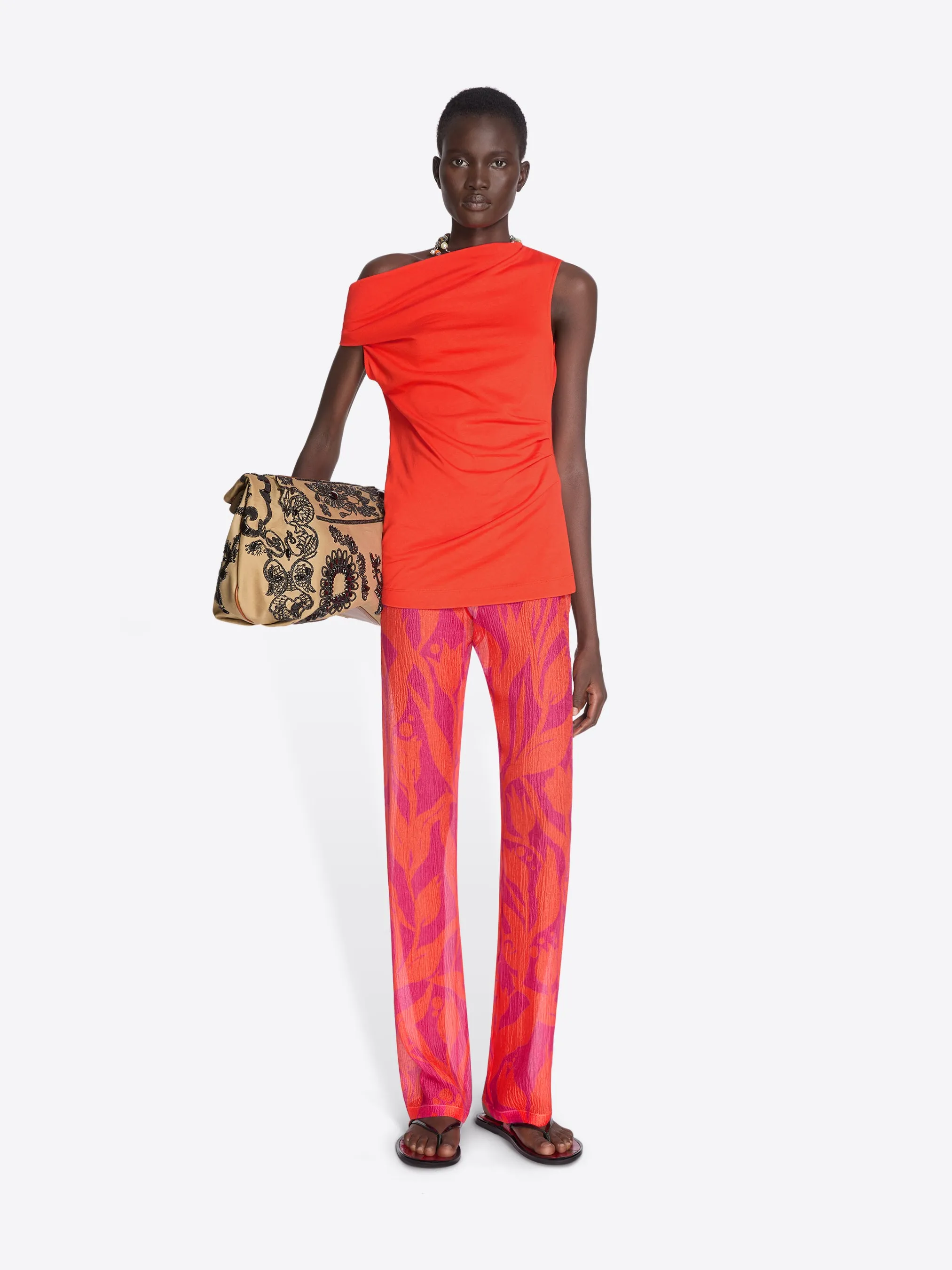 Elasticated pants sold by Dries Van Noten product image thumbnail 2