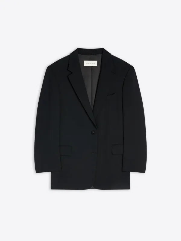 Oversized crepe blazer made by Dries Van Noten