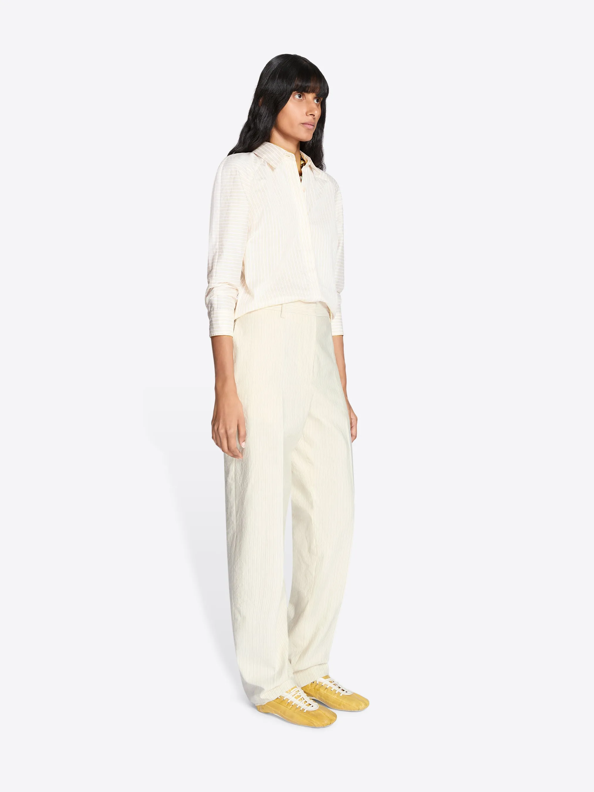 Tailored cotton pants sold by Dries Van Noten product image thumbnail 3