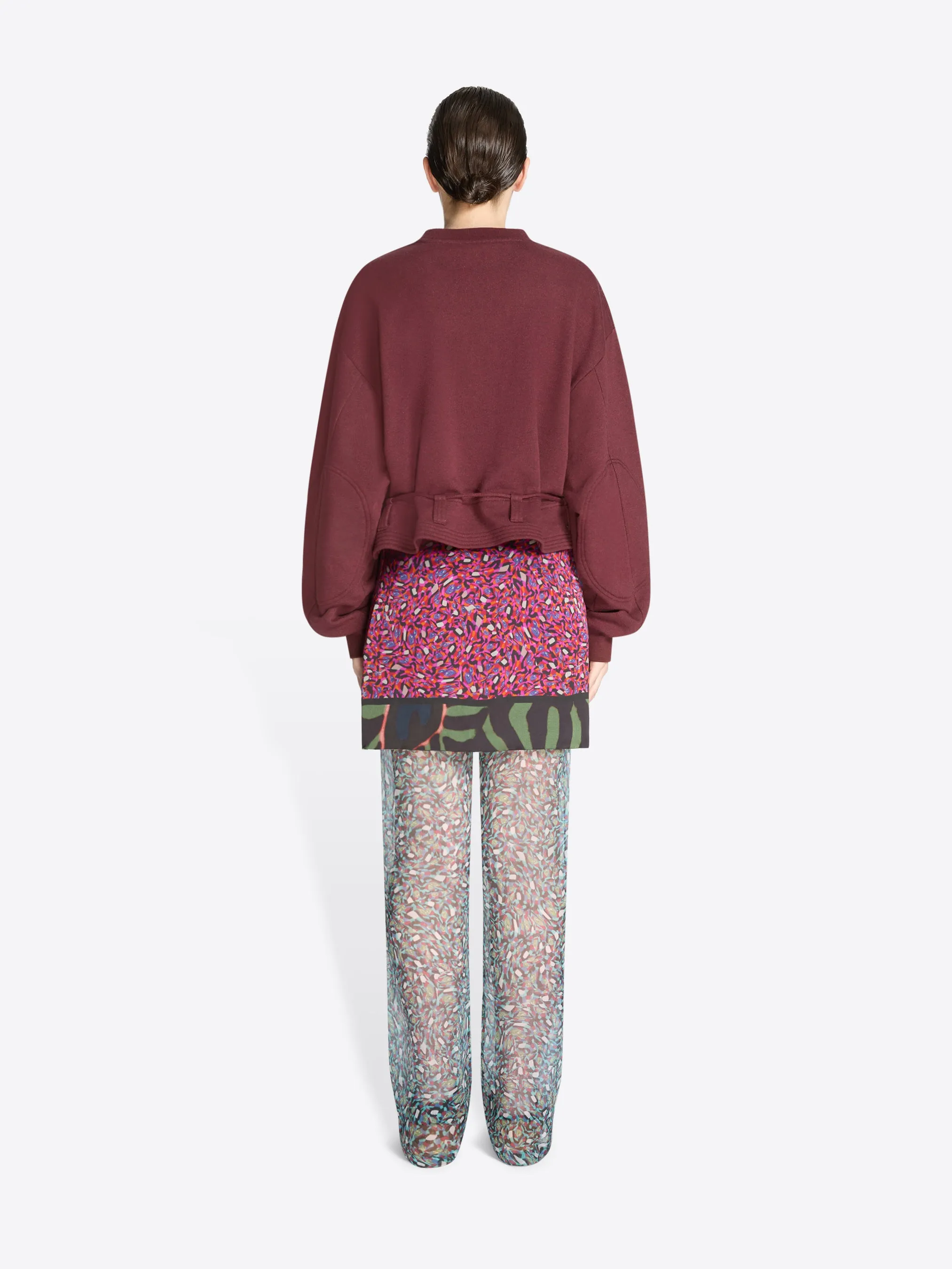 Cropped sweatshirt sold by Dries Van Noten product image thumbnail 4