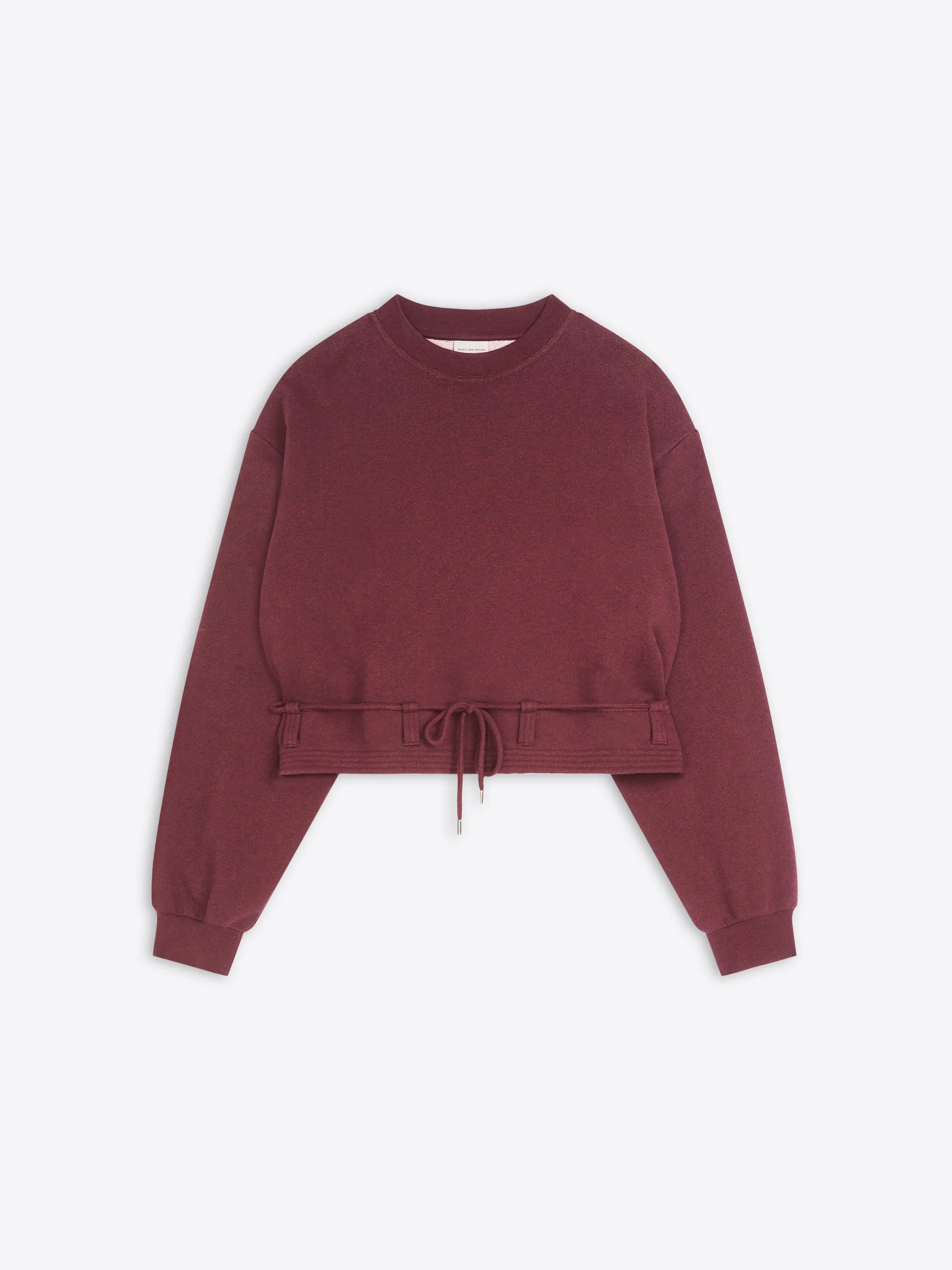 Cropped sweatshirt sold by Dries Van Noten