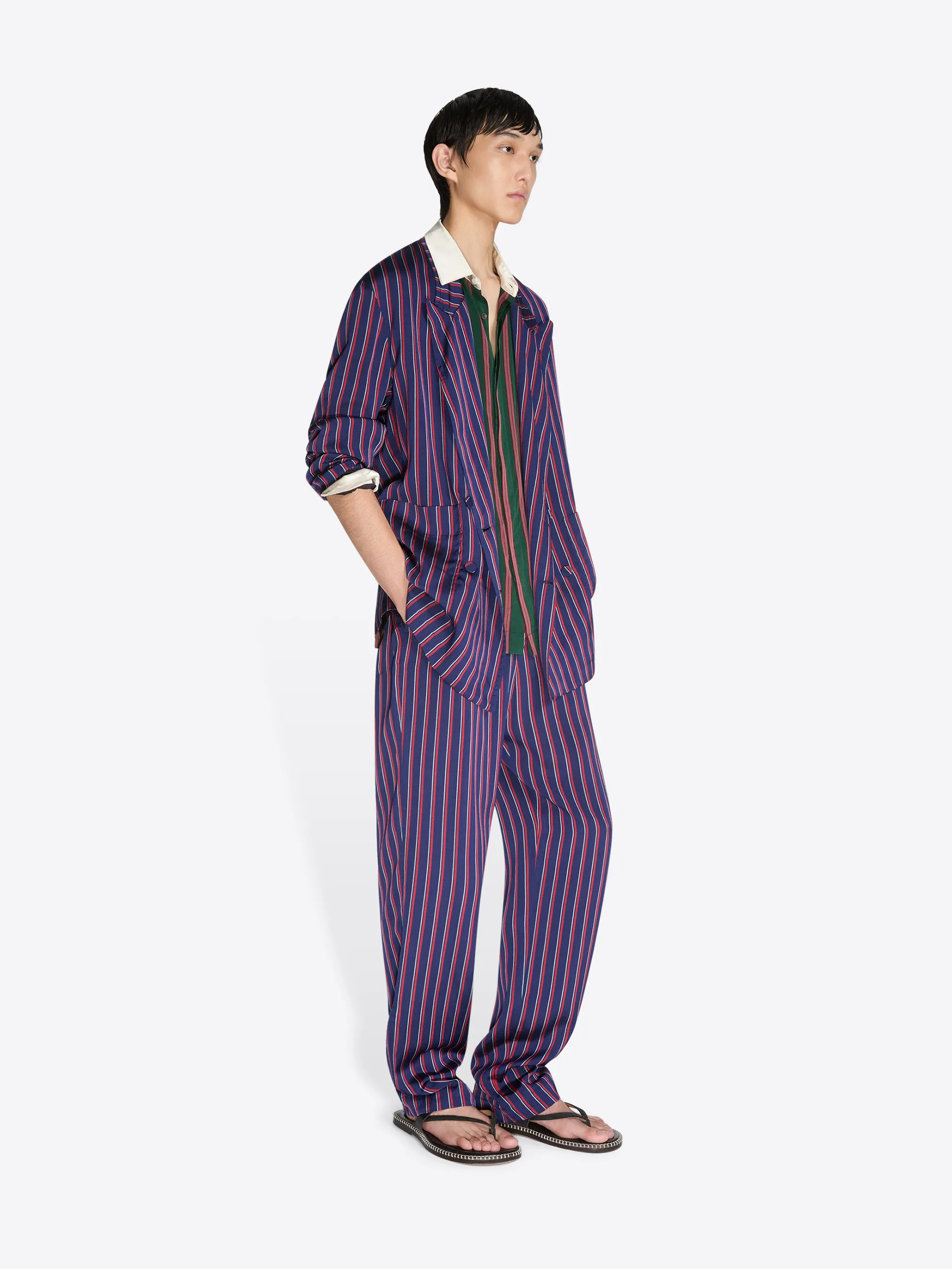Blazer shirt sold by Dries Van Noten product image thumbnail 3