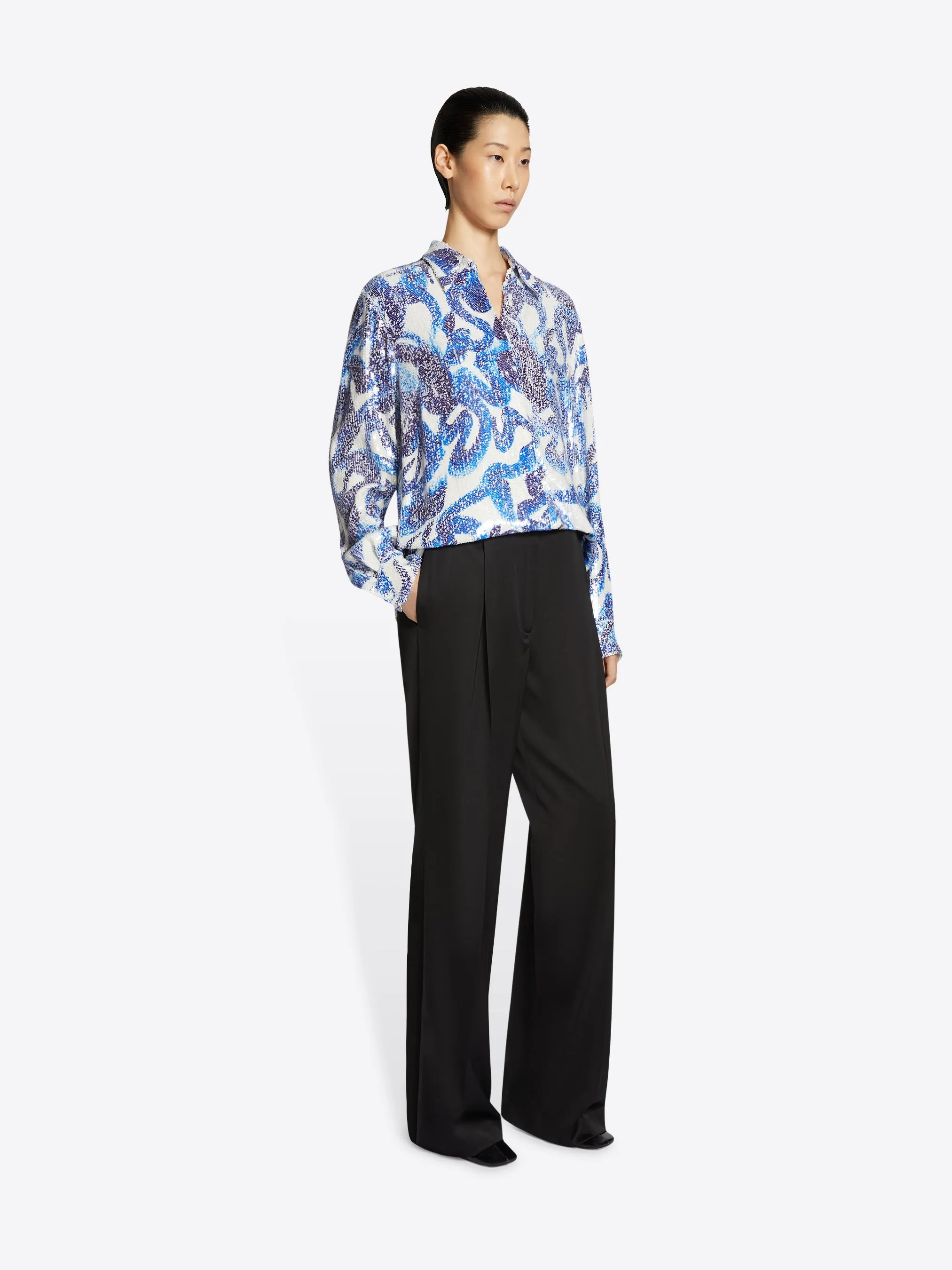 Pleated pants sold by Dries Van Noten product image thumbnail 3