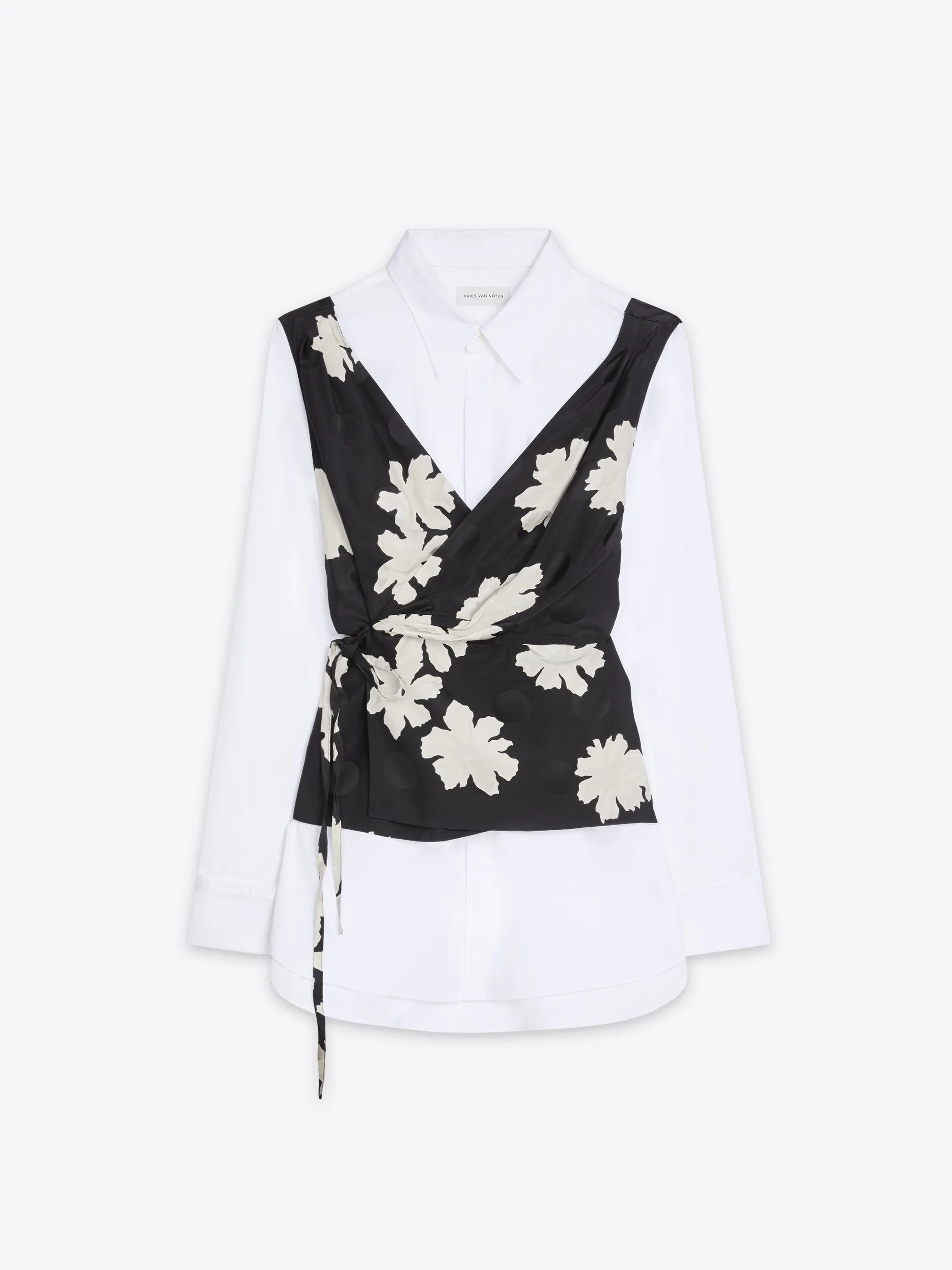 Layered shirt sold by Dries Van Noten