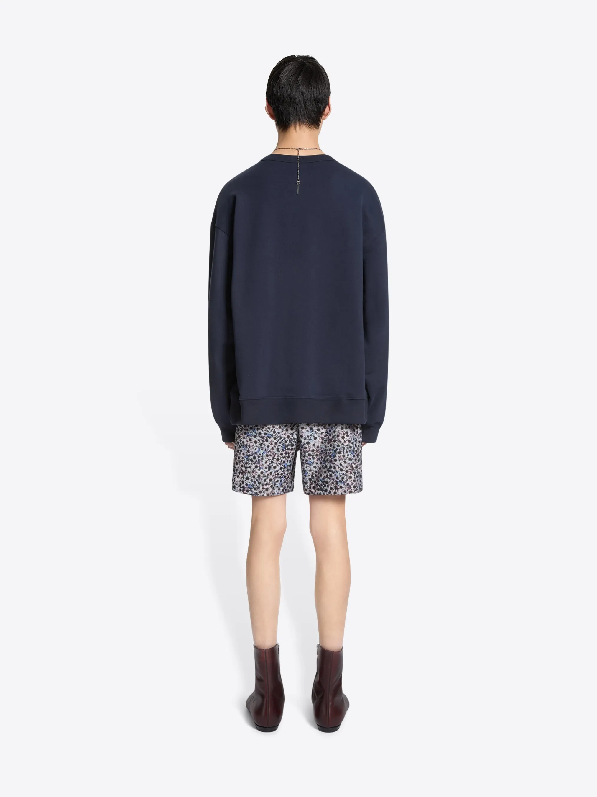 Oversized cotton sweatshirt sold by Dries Van Noten product image thumbnail 4