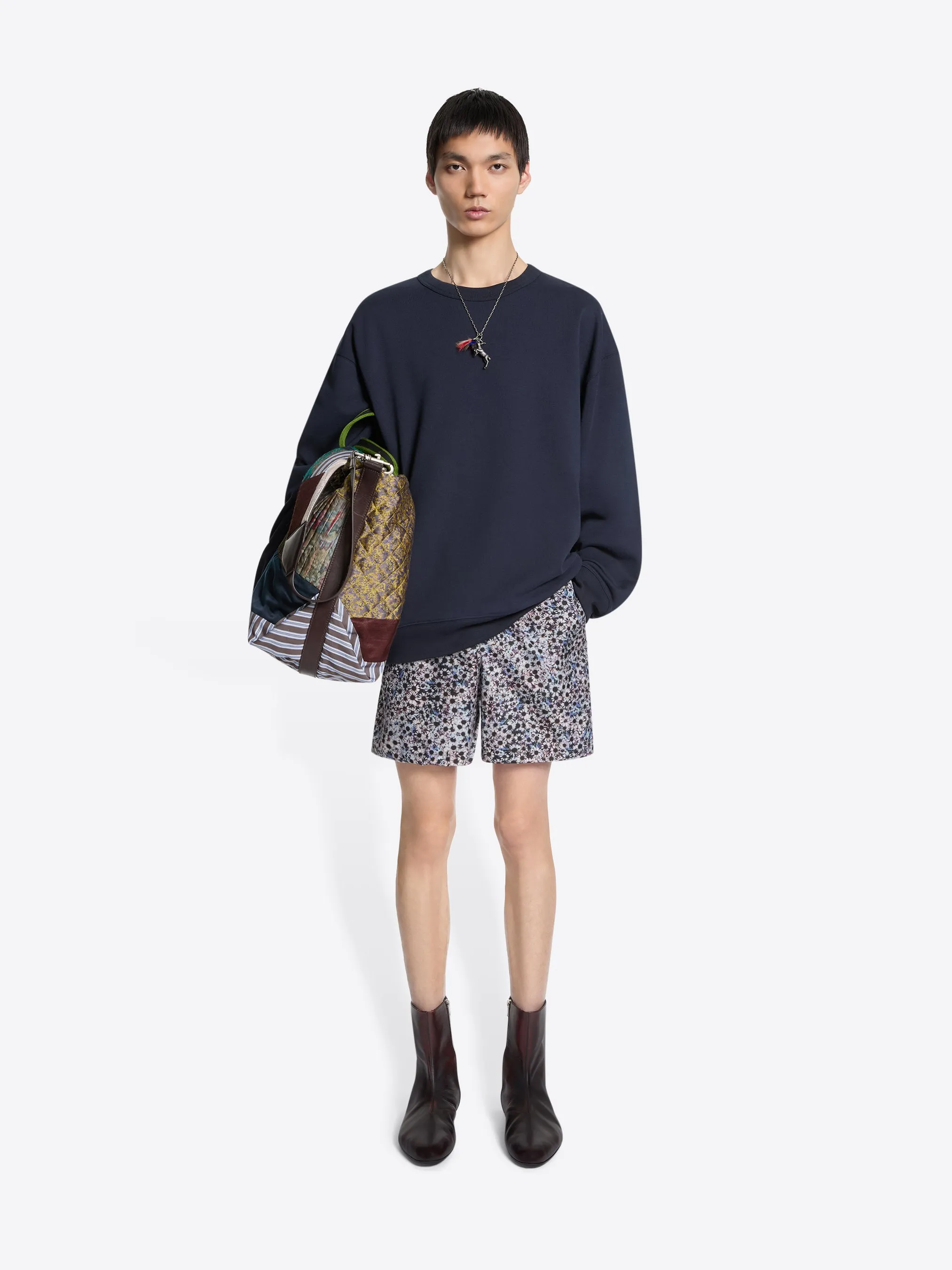 Oversized cotton sweatshirt sold by Dries Van Noten product image thumbnail 2