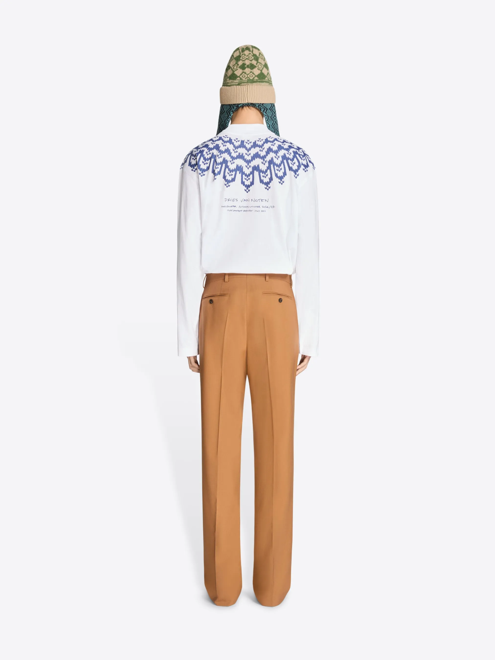 Long sleeve cotton tee sold by Dries Van Noten product image thumbnail 4