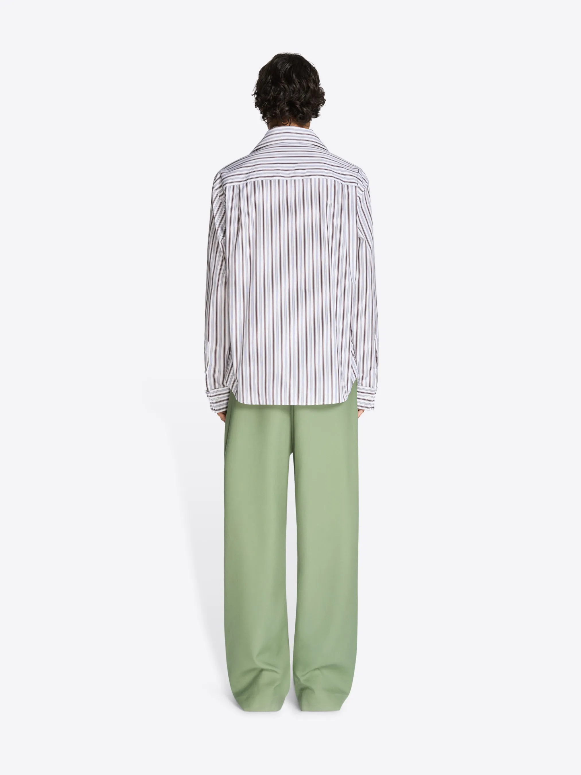 Cotton turtleneck shirt sold by Dries Van Noten product image thumbnail 4