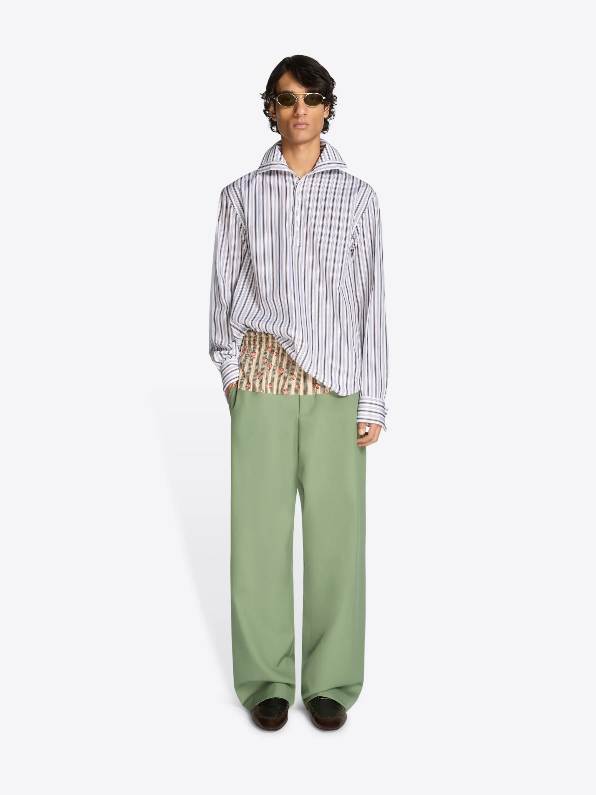 Cotton turtleneck shirt sold by Dries Van Noten product image thumbnail 2