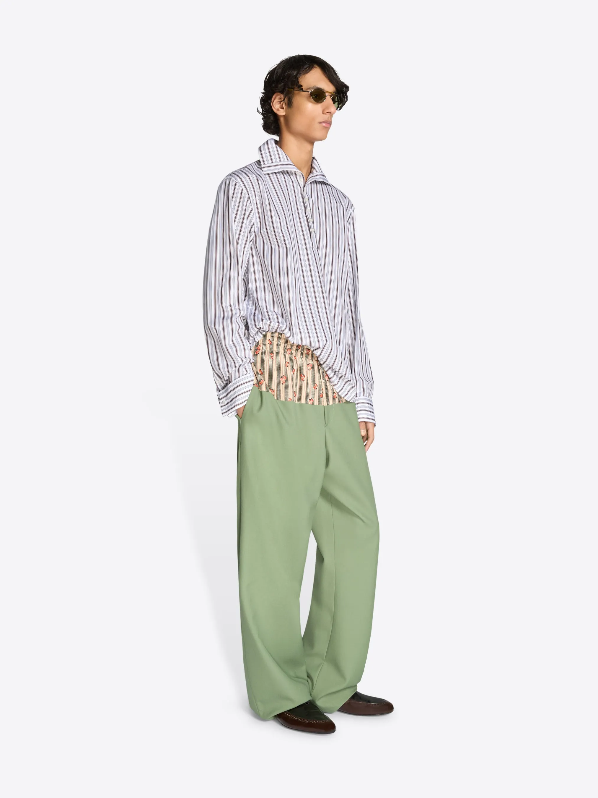 Cotton turtleneck shirt sold by Dries Van Noten product image thumbnail 3
