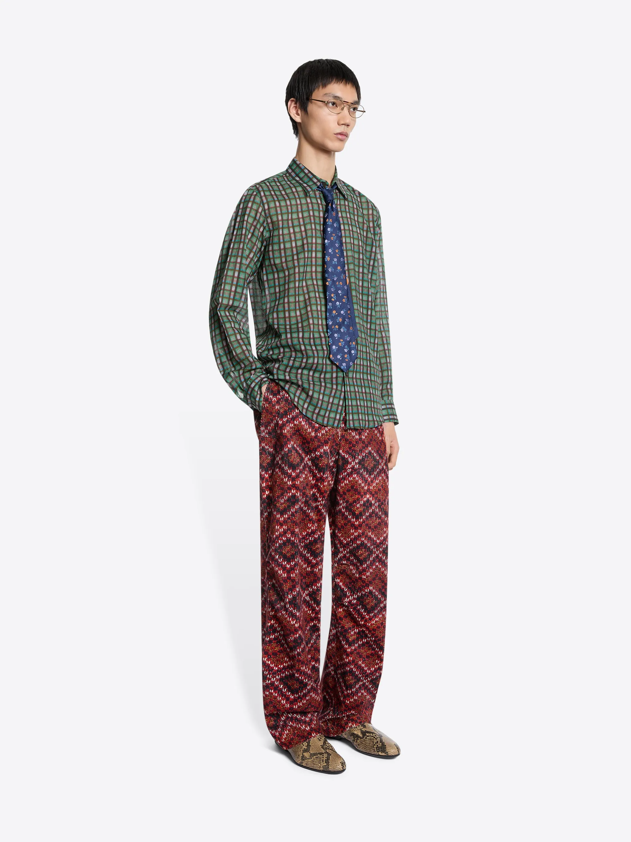 Classic cotton shirt sold by Dries Van Noten product image thumbnail 3