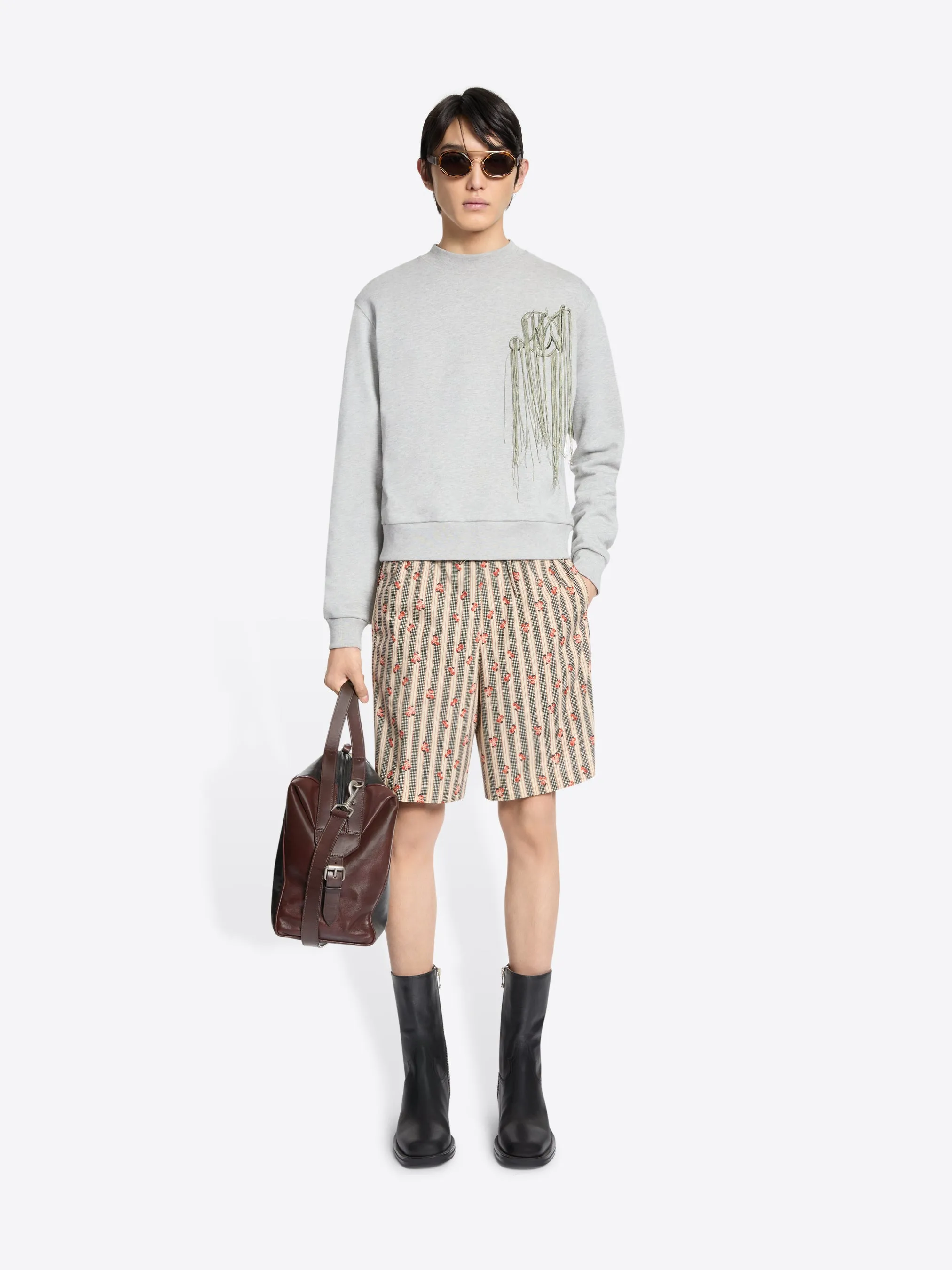 Cotton poplin shorts sold by Dries Van Noten product image thumbnail 2