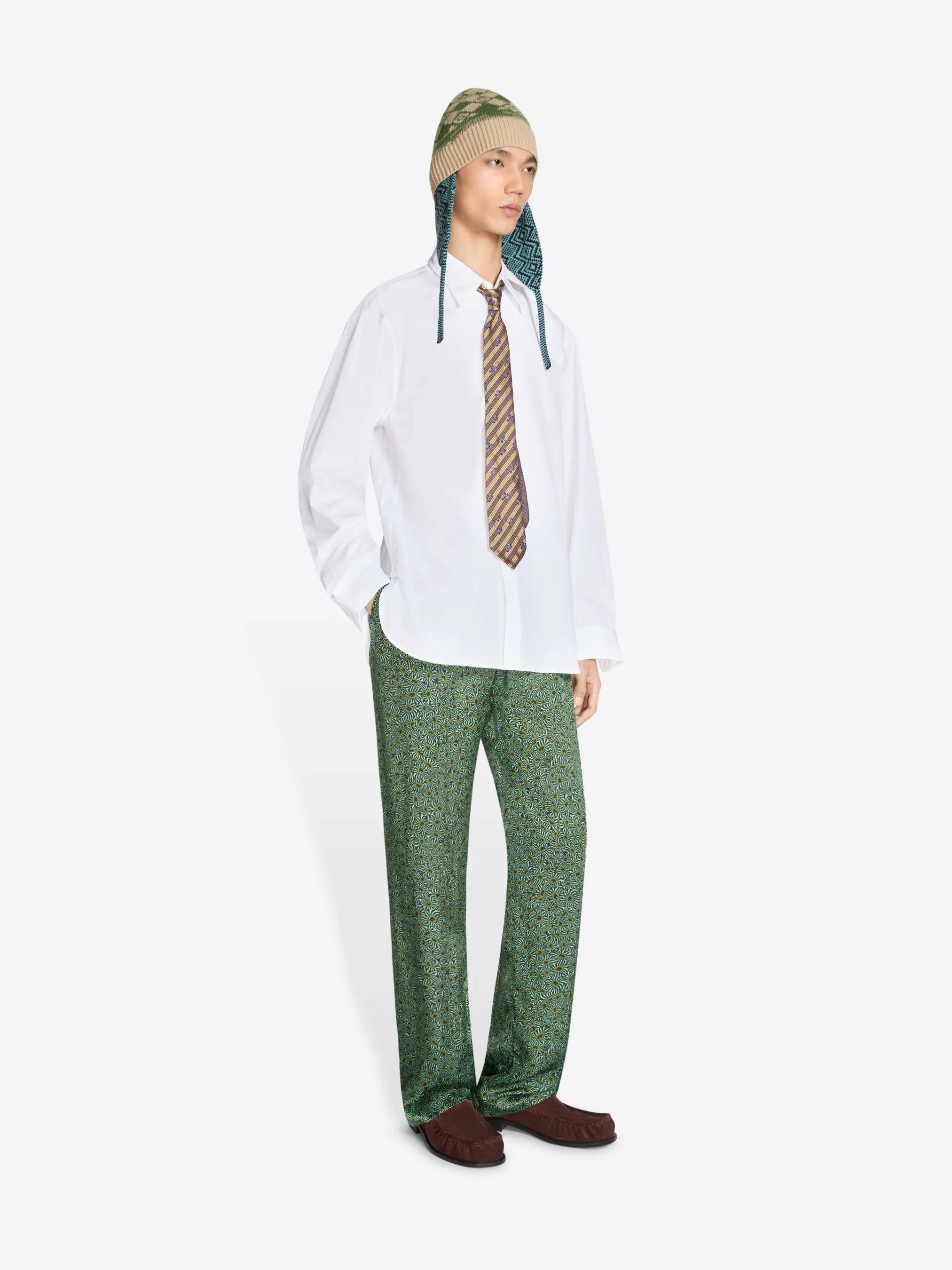 Loose cotton shirt sold by Dries Van Noten product image thumbnail 4