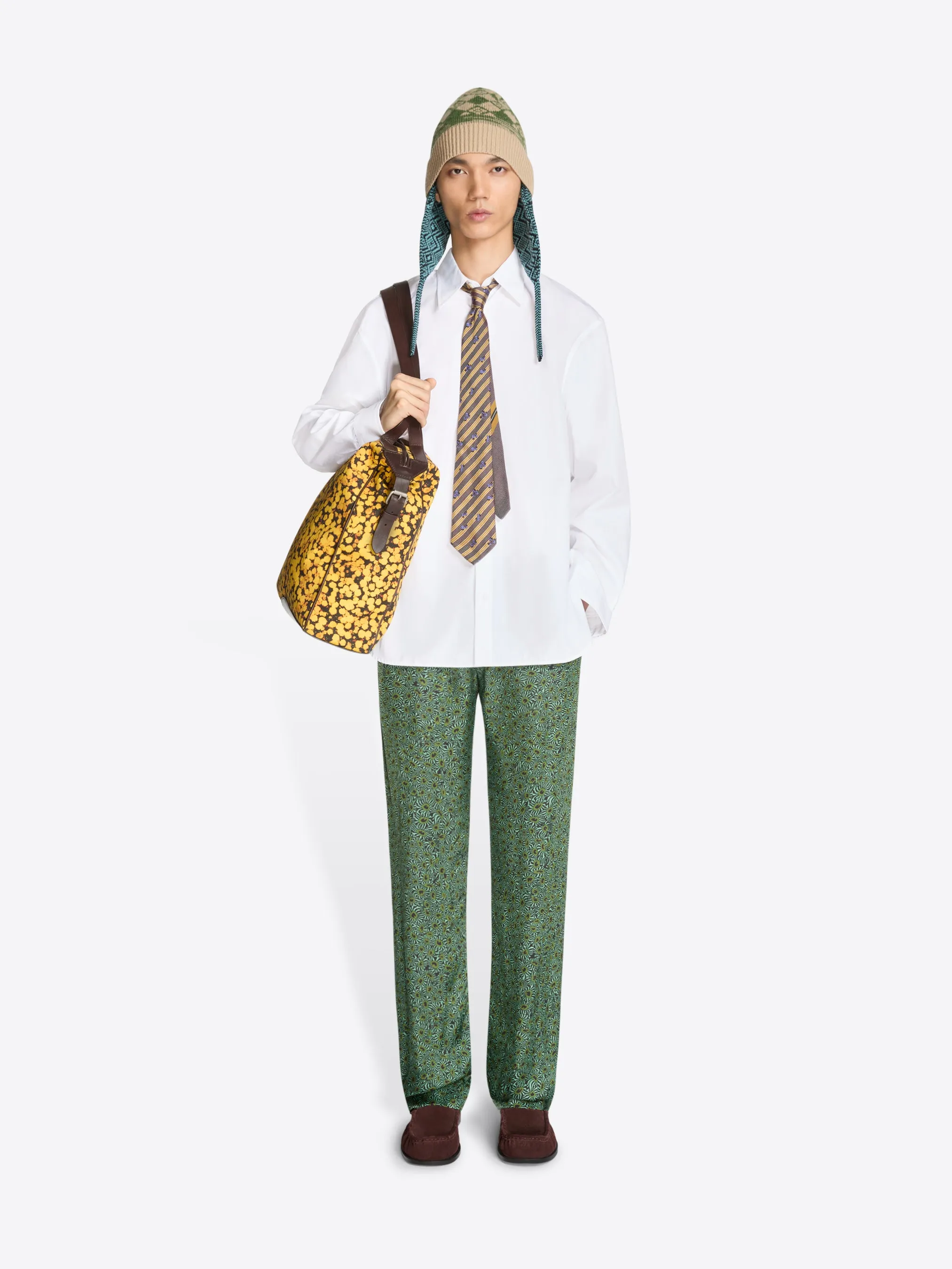 Loose cotton shirt sold by Dries Van Noten product image thumbnail 3