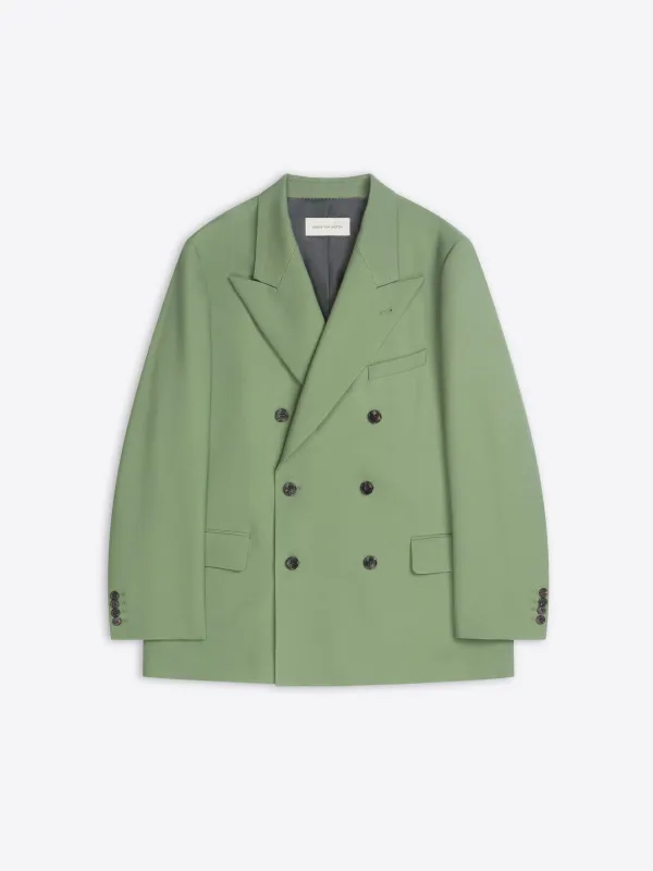 Oversized wool blazer made by Dries Van Noten