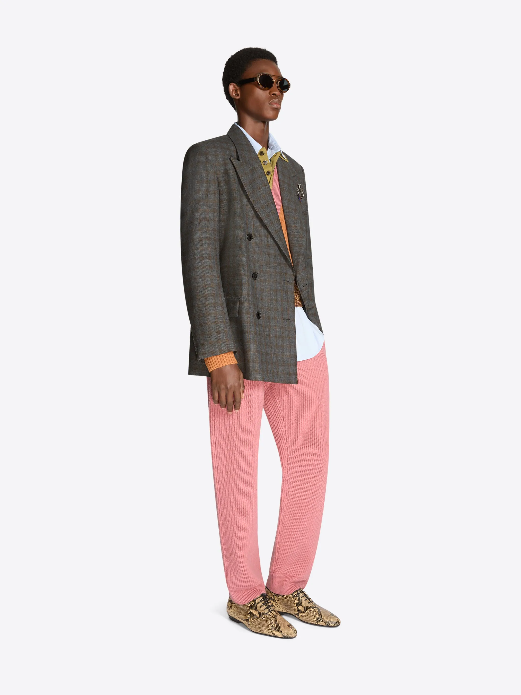 Oversized wool blazer sold by Dries Van Noten product image thumbnail 3