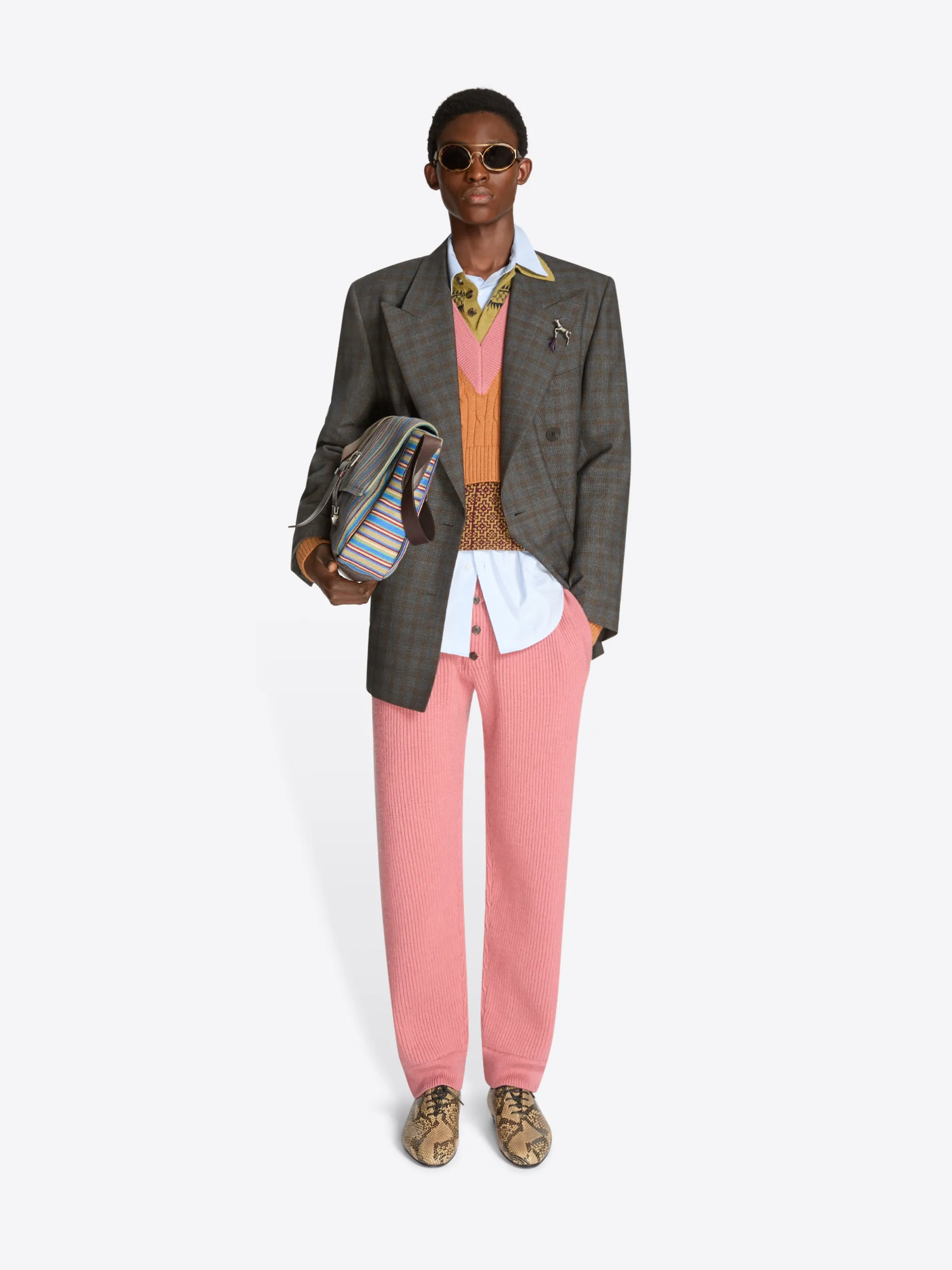 Oversized wool blazer sold by Dries Van Noten product image thumbnail 2