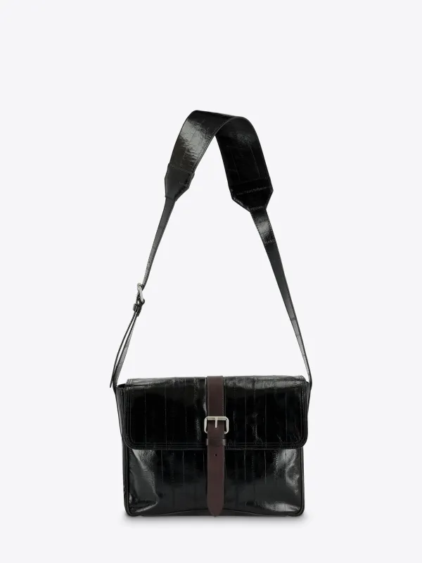 Small leather crossbody bag made by Dries Van Noten